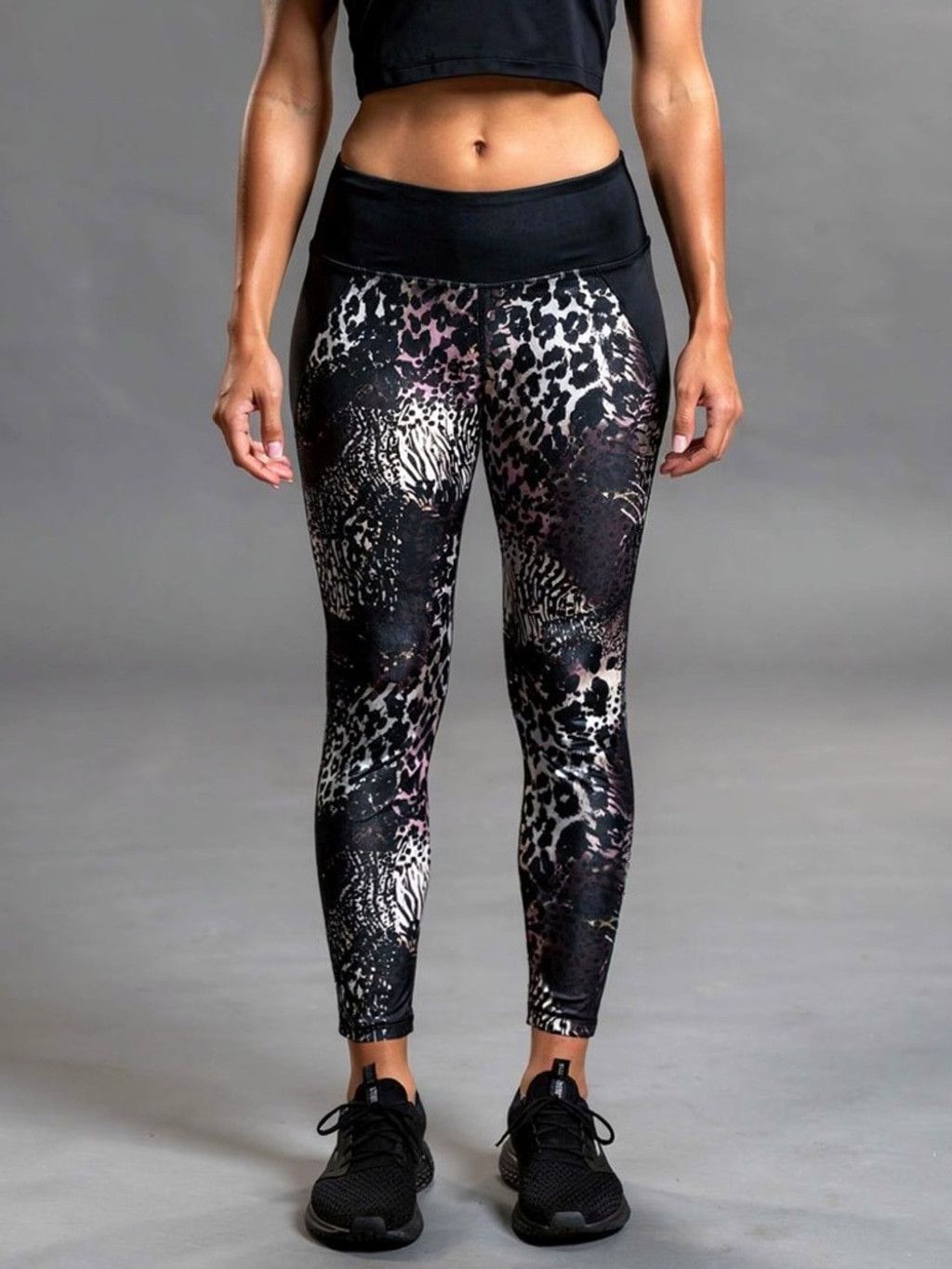 Betsey Johnson Betsey Johnson Performance Animal Print Leggings Sz L Size 30" / US 8 / IT 44 - 1 Thumbnail