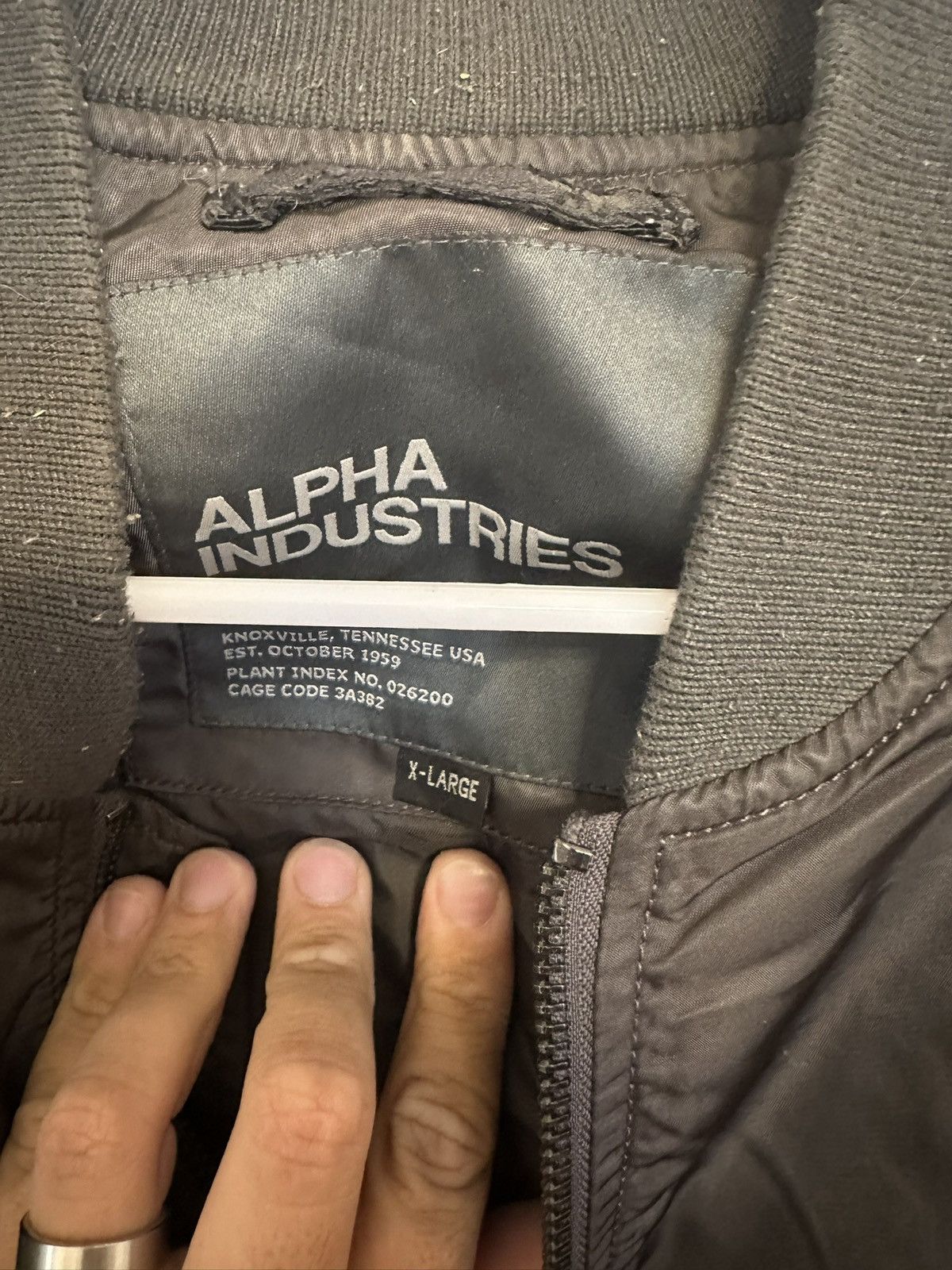 Alpha Industries Alpha Industries Bomber Jacket Size US XL / EU 56 / 4 - 2 Thumbnail