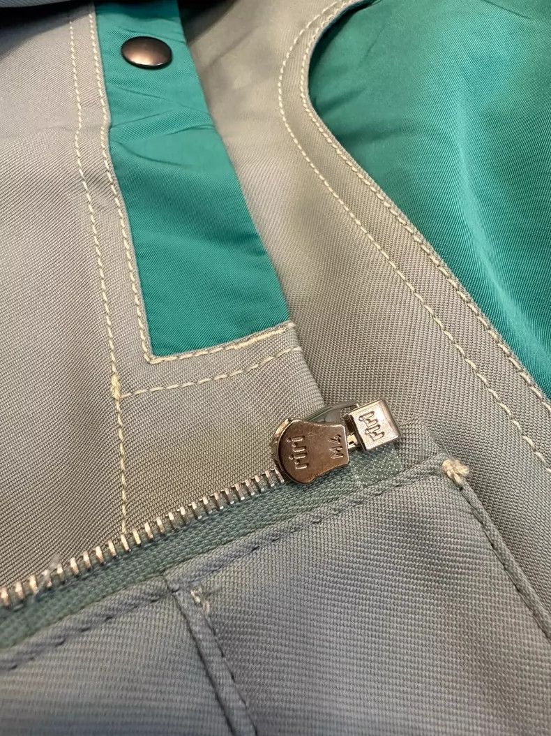 Kiko Kostadinov Kiko Kostadinov 20SS Tulcea High Neck Jacket Blue-Green Pat Size US M / EU 48-50 / 2 - 4 Thumbnail