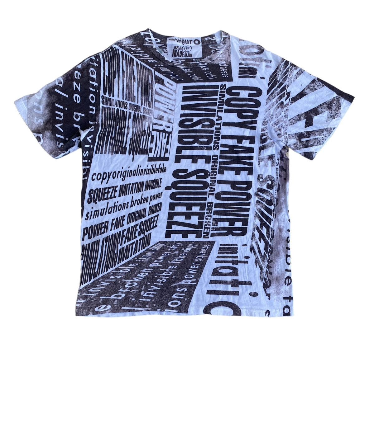 Nozomi Ishiguro Nozomi Ishiguri 'Copy Fake Power' OVP Tee Size US M / EU 48-50 / 2 - 1 Thumbnail