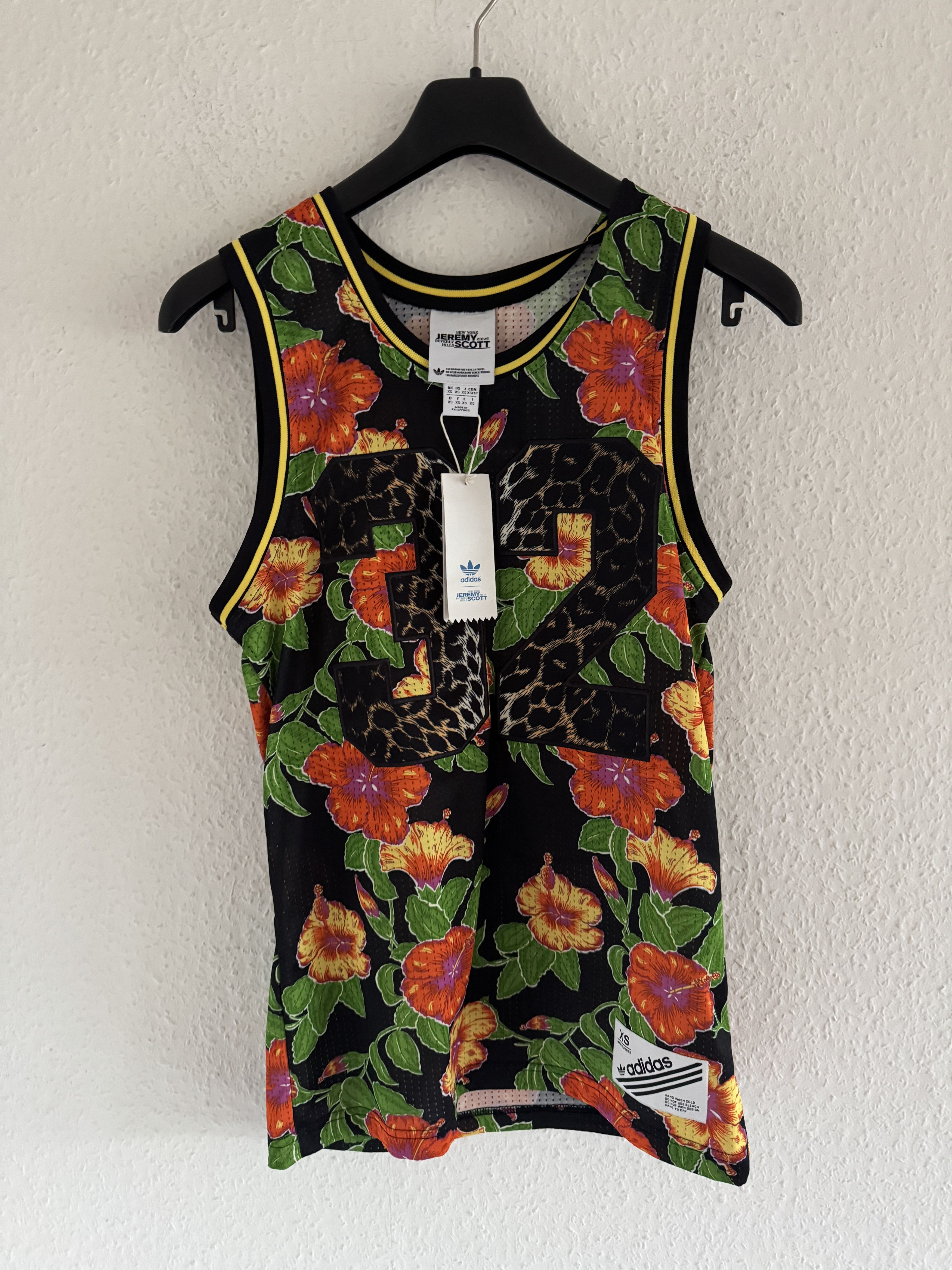 Adidas × Jeremy Scott Jungle Bones Tank Top Size US XS / EU 42 / 0 - 1 Thumbnail
