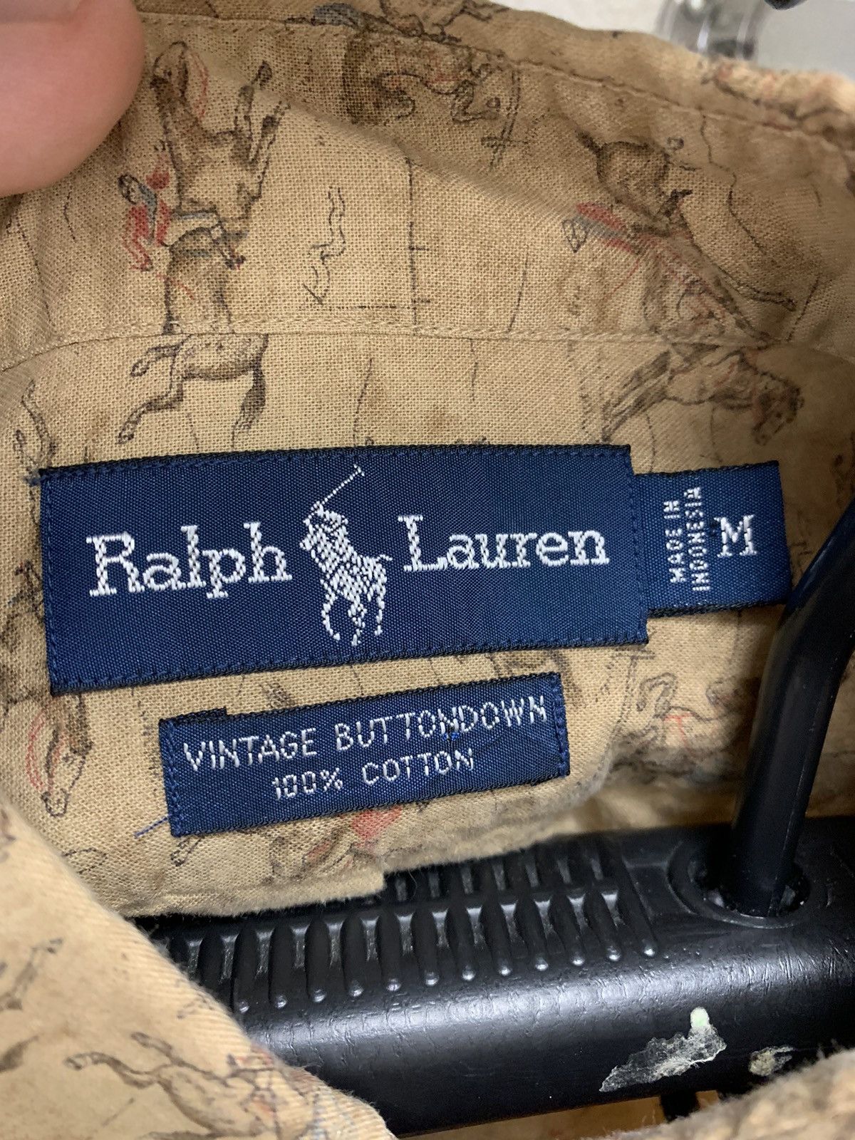Polo Ralph Lauren Polo Ralph Lauren PRL fullprint shirt M sz purple Size US M / EU 48-50 / 2 - 5 Thumbnail