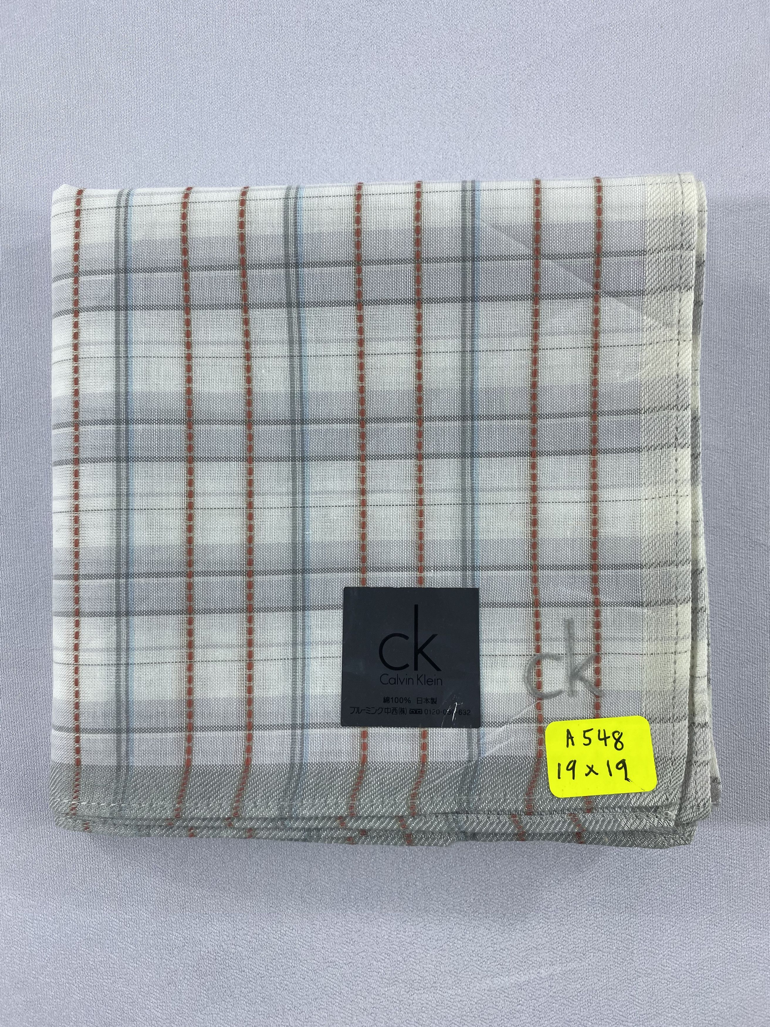 Calvin Klein × Vintage Calvin Klein Handkerchief / Bandana / Neckerchief Size ONE SIZE - 6 Thumbnail