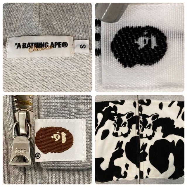 Bape BAPE Holstein Full Zip Hoodie a bathing ape NIGO Size US S / EU 44-46 / 1 - 8 Thumbnail