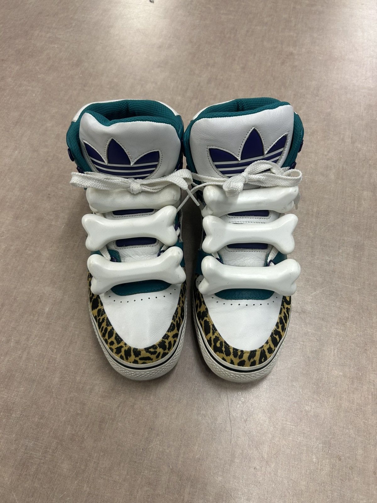 Adidas × Jeremy Scott Adidas Jeremy Scott JS Flintstones Bones A$AP ROCKY PESO Size US 10 / EU 43 - 2 Thumbnail