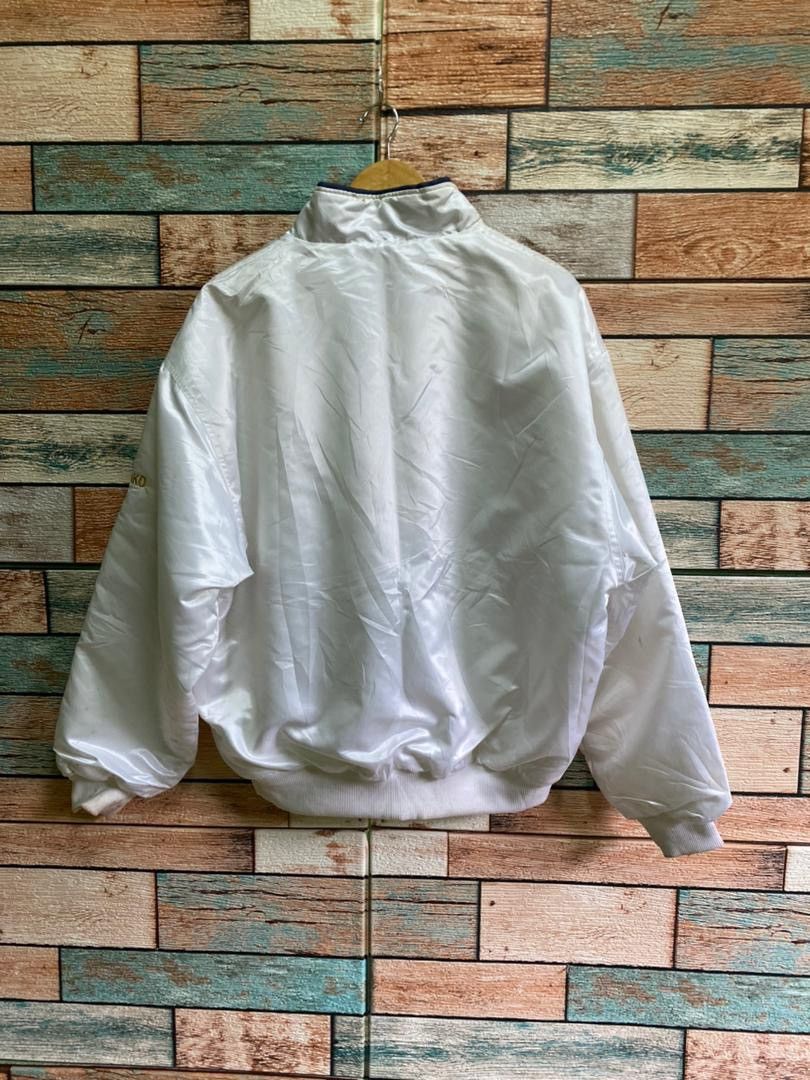 Asics Vintage 90s Asics CHUOH Bomber Jacket Size US M / EU 48-50 / 2 - 2 Thumbnail