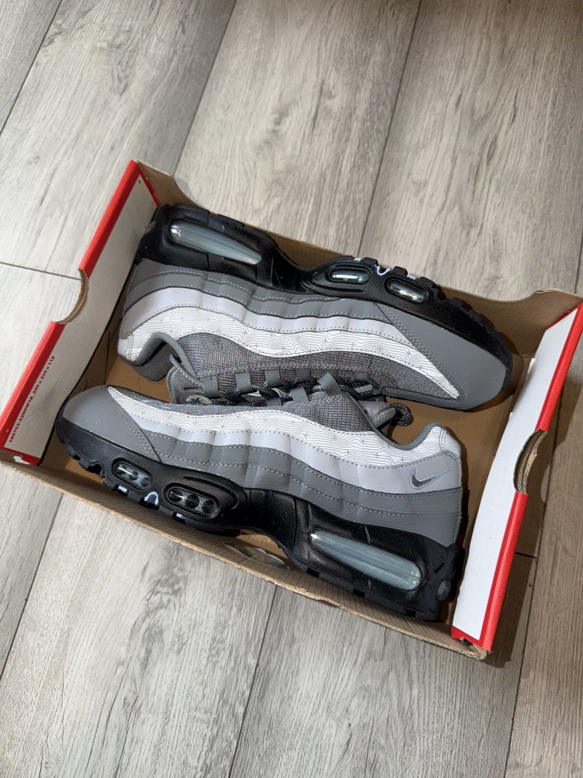 Nike Nike Air Max 95 OG Cool Grey Size US 11 / EU 44 - 1 Thumbnail