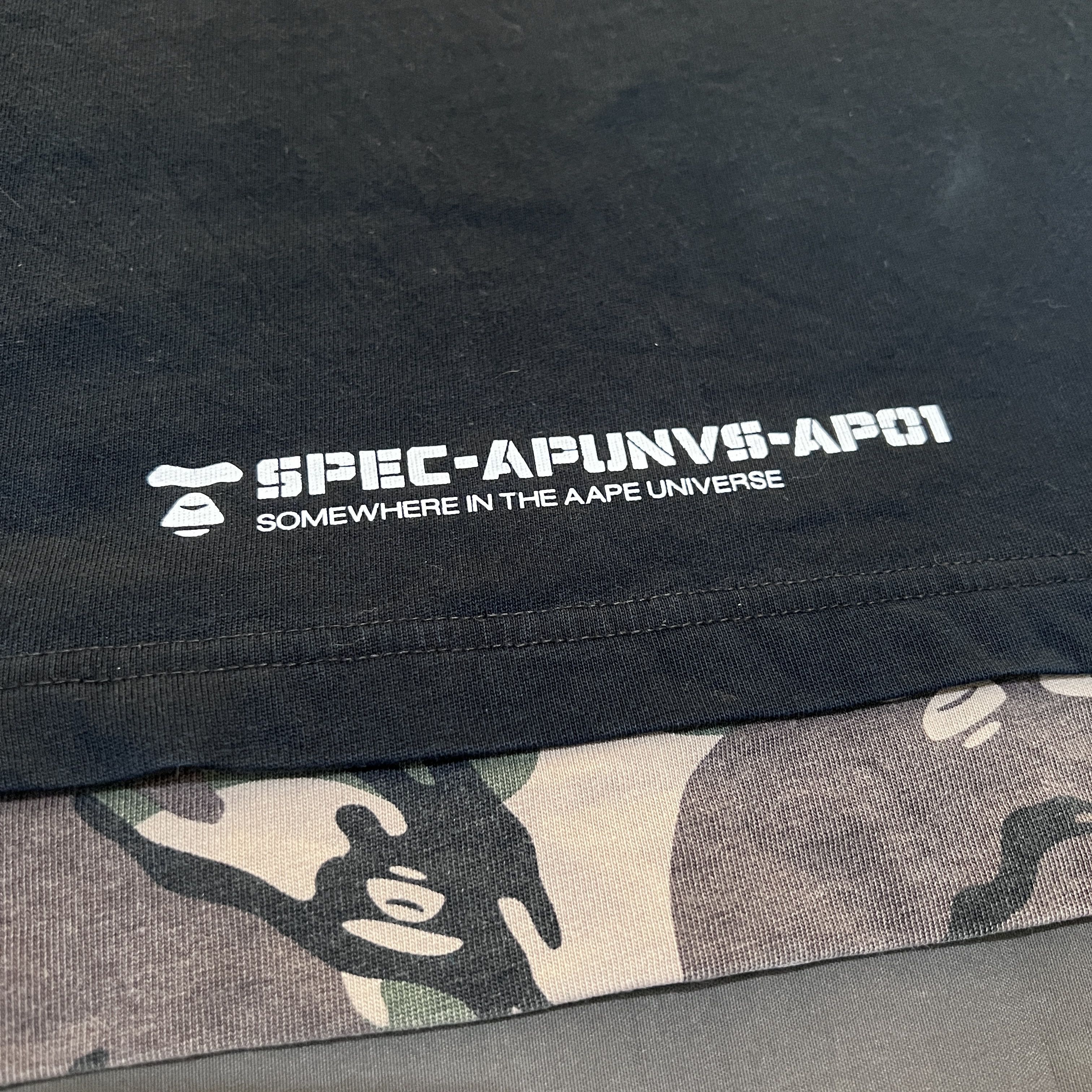 Aape Aape by A Bathing Ape SPEC-APUNVS-AP01 Pocket Tee Size US M / EU 48-50 / 2 - 15 Thumbnail