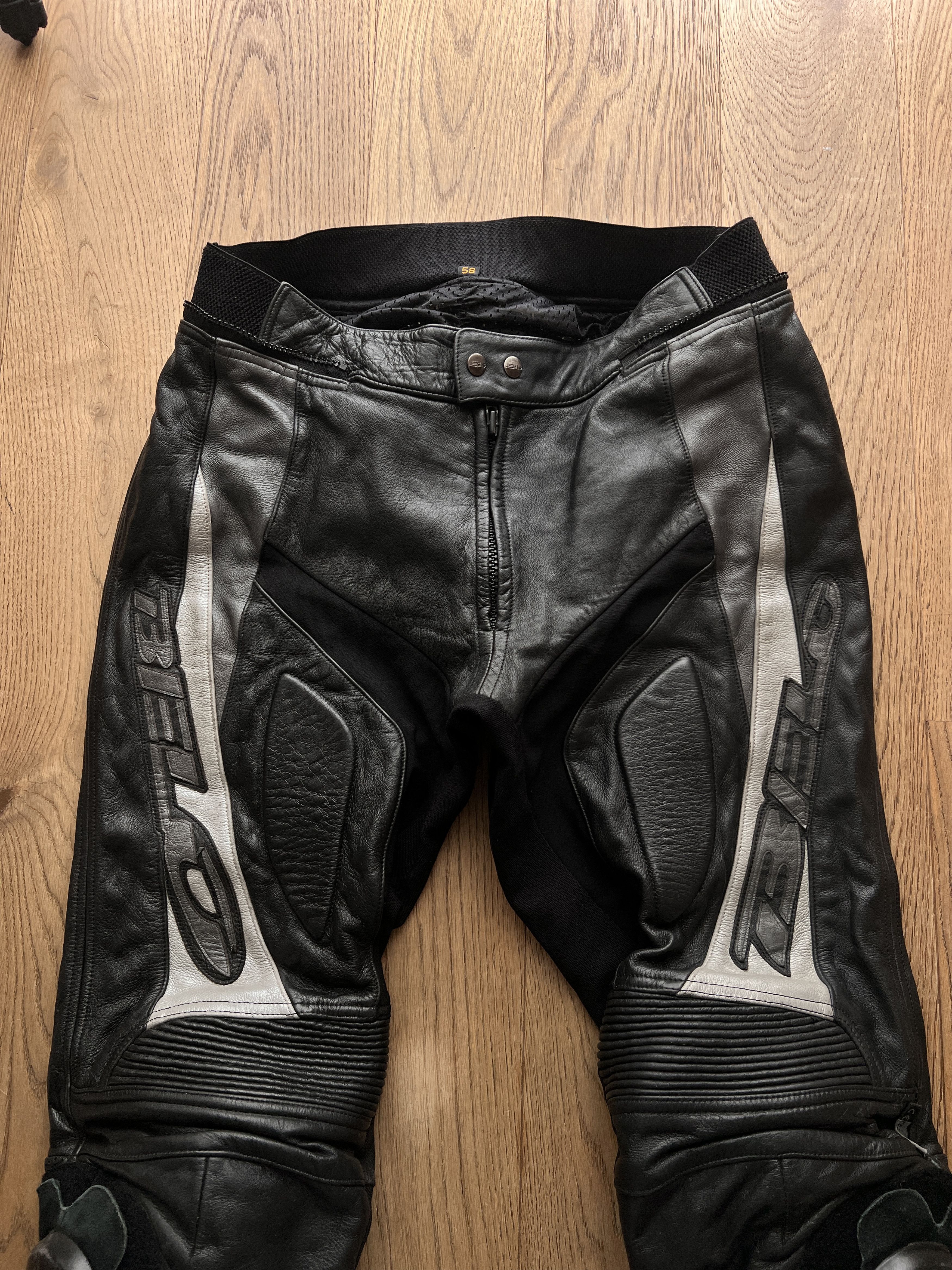 If Six Was Nine Racing leather vintage pants biker avant garde 2000s opium Size US 36 / EU 52 - 5 Thumbnail