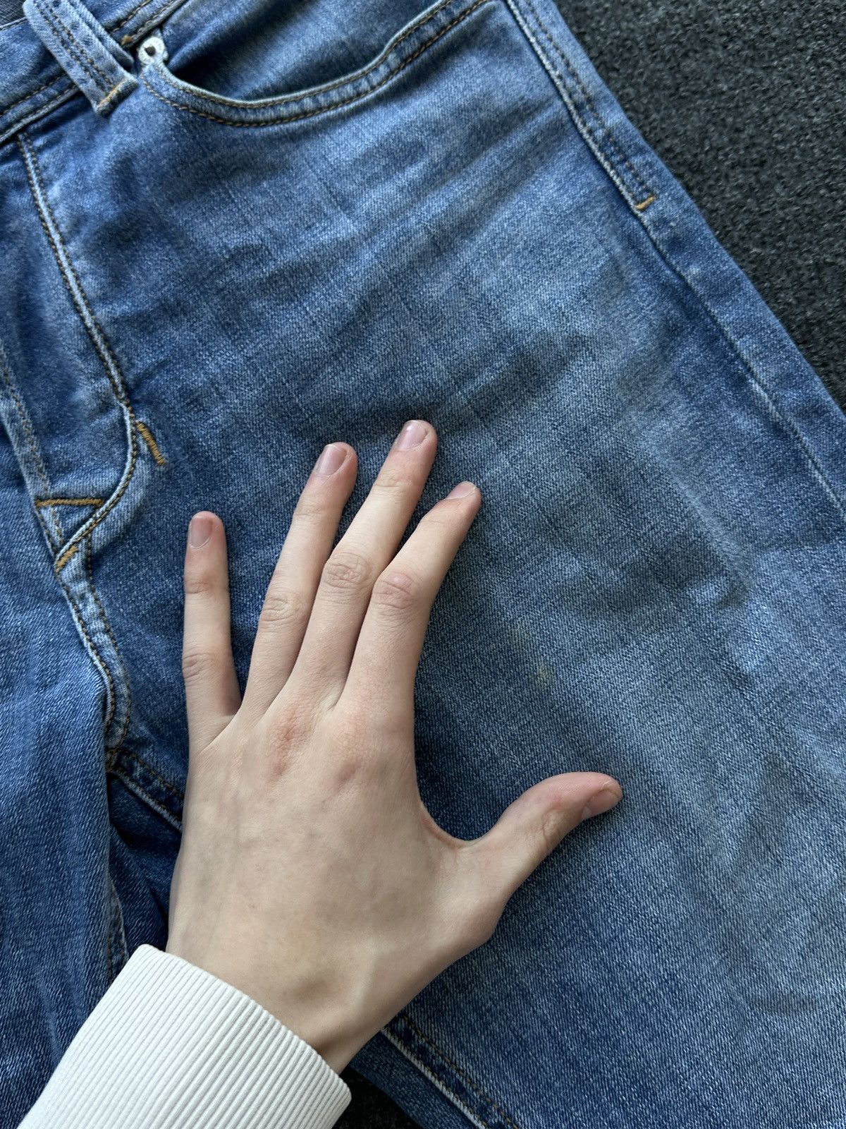 Diesel 🚨 RARE DIESEL MEN DENIM JEANS AVANT GARDE IFSIXWASNINE Y2K Size US 32 / EU 48 - 7 Thumbnail