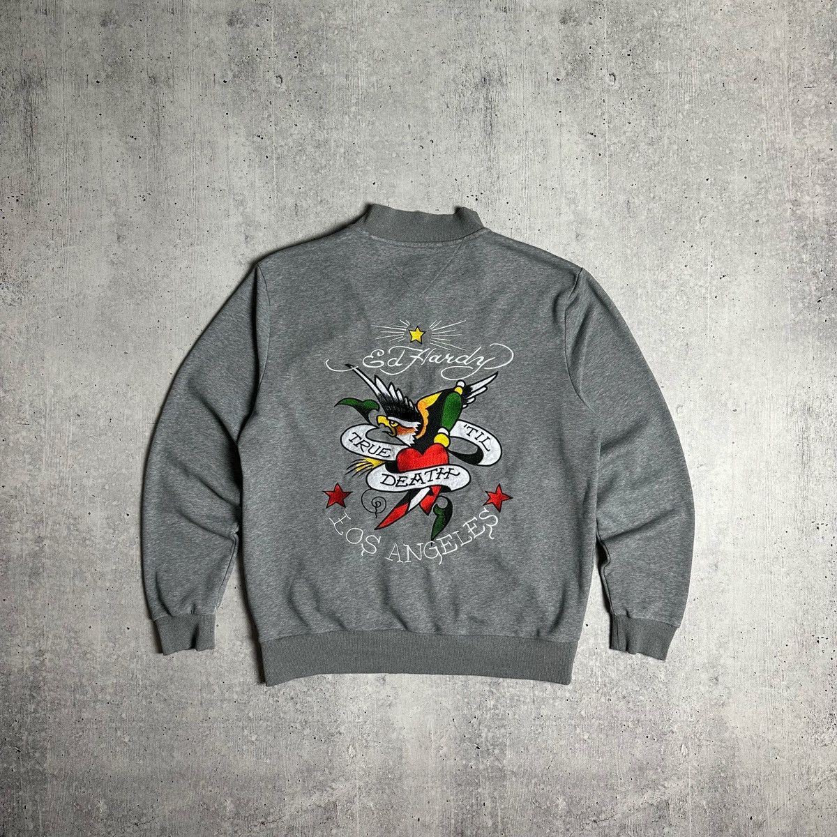 Christian Audigier × Ed Hardy Ed Hardy Los Angeles Cotton Zip Hoodies Bomber Size US XL / EU 56 / 4 - 1 Thumbnail