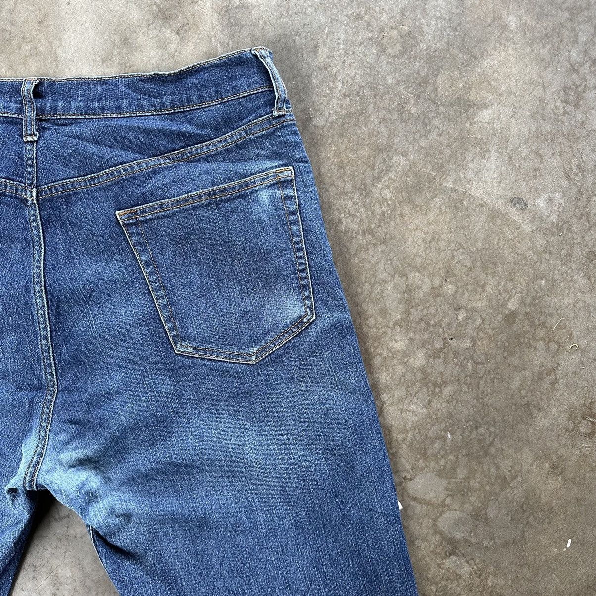 Japanese Brand Vintage Japanese Faded Distressed Denim Jean Pant W37 Size US 37 - 11 Thumbnail