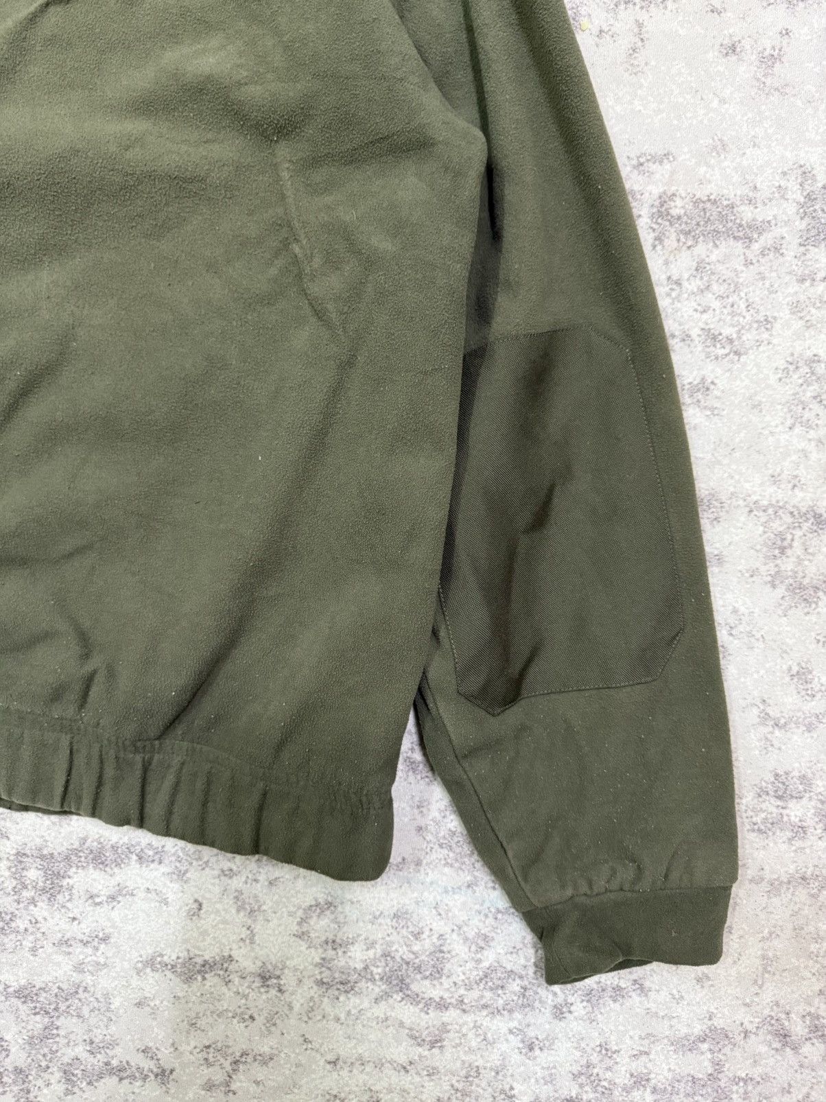 Japanese Brand DMB Product Olive Green Inspired Military Fleece Jacket Size US XL / EU 56 / 4 - 13 Thumbnail