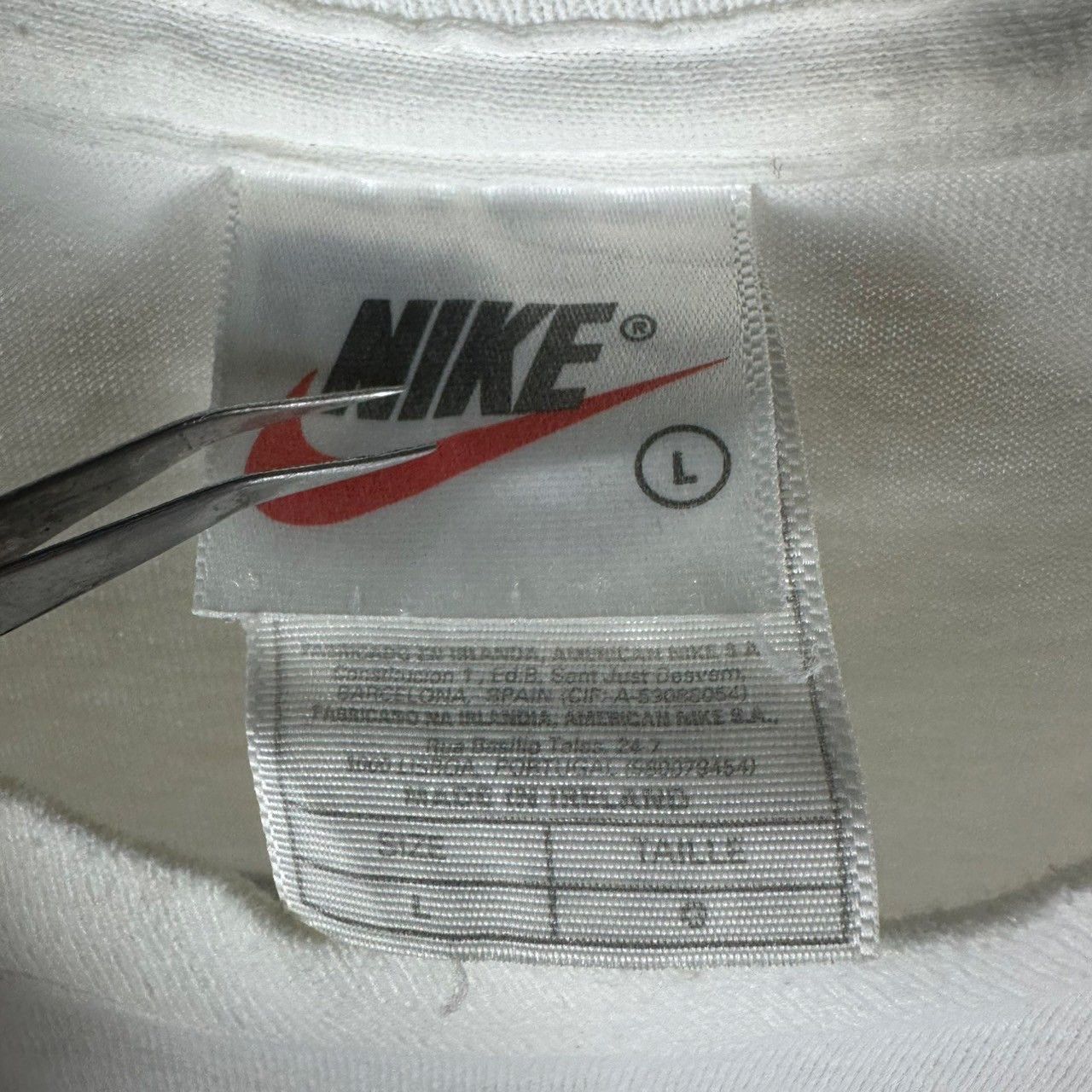 Vintage Vintage 90s Nike Just Do It Double Sided Slogan T-Shirt Size US XL / EU 56 / 4 - 5 Thumbnail