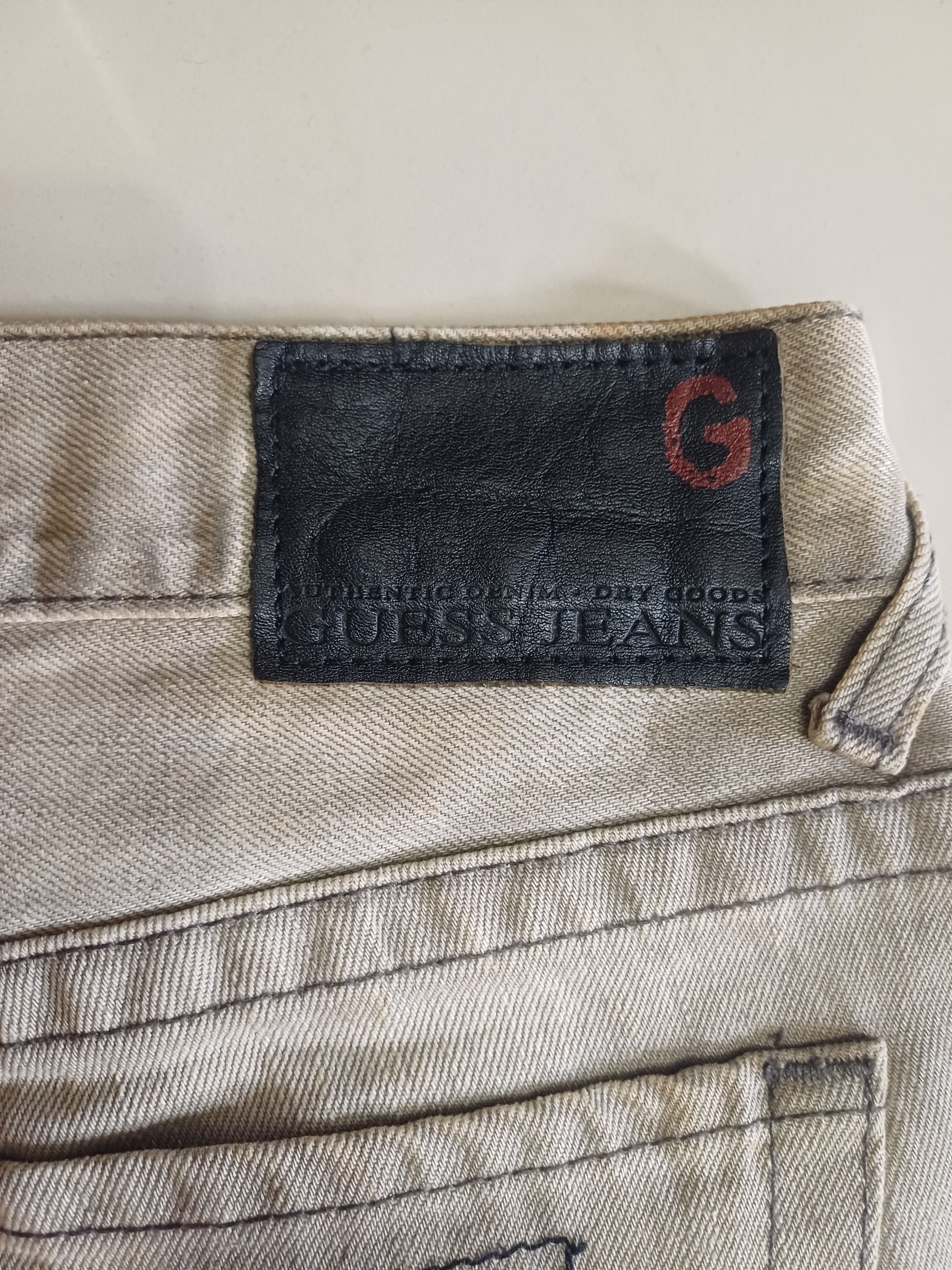 Designer × Guess AWESOME 🔥🔥🔥Distressed GUESS Jeans.. button fly Size US 31 - 13 Thumbnail