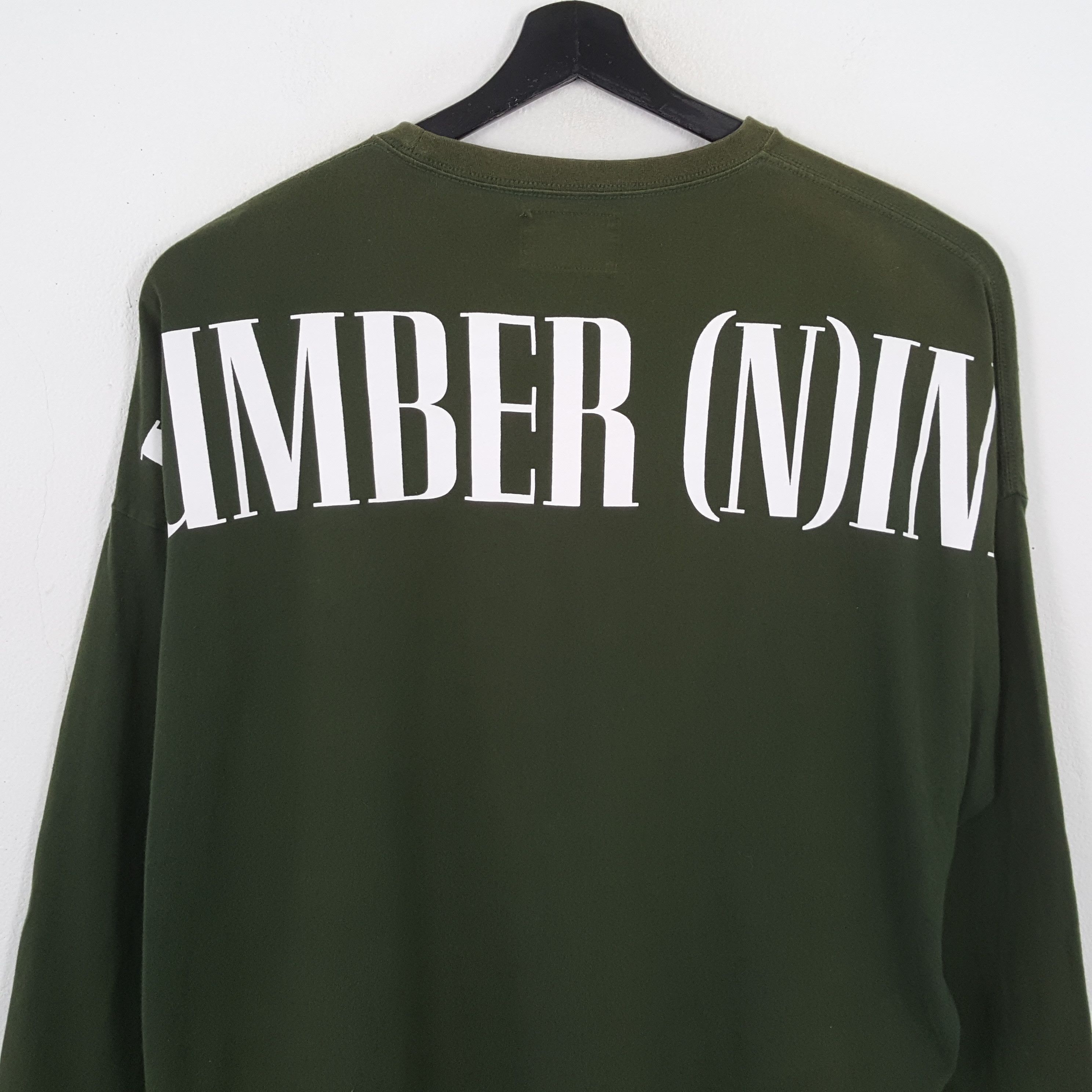 Japanese Brand × Number (N)ine × Vintage NUMBER (N)INE Japanese Brand Fashion Designer Tshirt Size US XXL / EU 58 / 5 - 2 Thumbnail