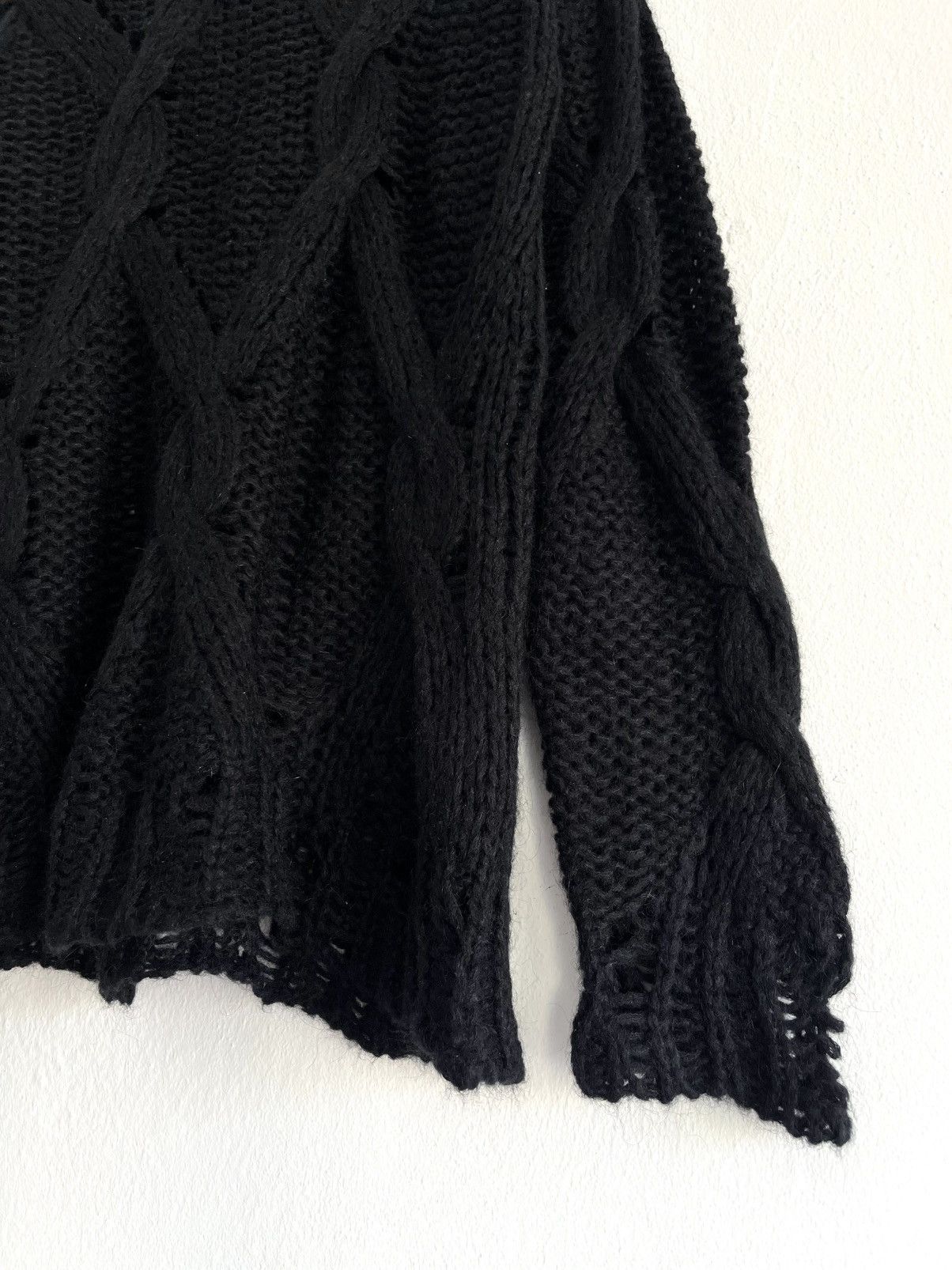 Acne Studios Acne Studios Spiderweb Mohair Wool Cable Knit Sweater Unisex Size US M / EU 48-50 / 2 - 5 Thumbnail