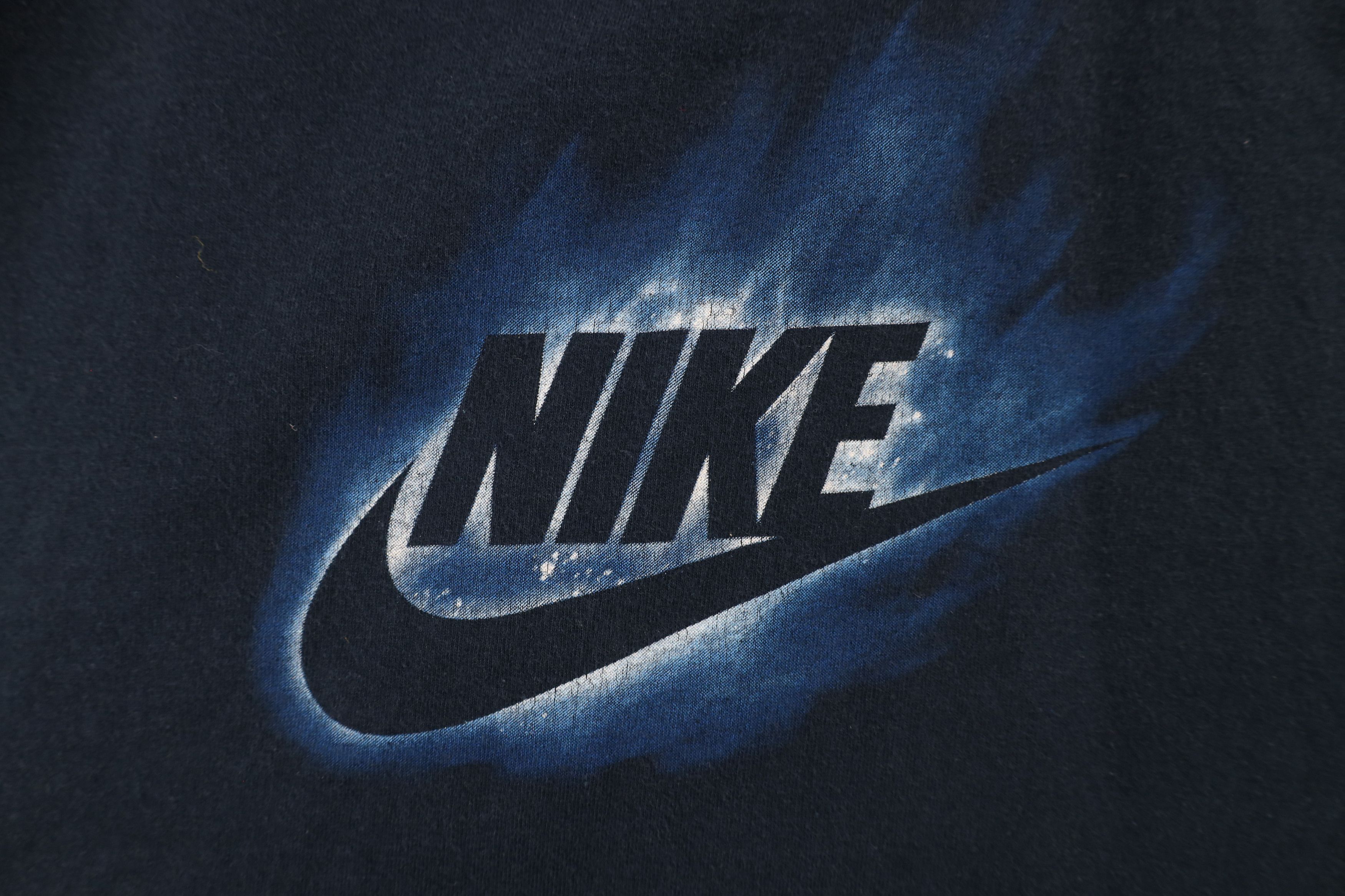 Nike × Vintage Vintage Y2K Nike Center Swoosh Fire Go Like Hell T-Shirt Size US XXL / EU 58 / 5 - 4 Thumbnail