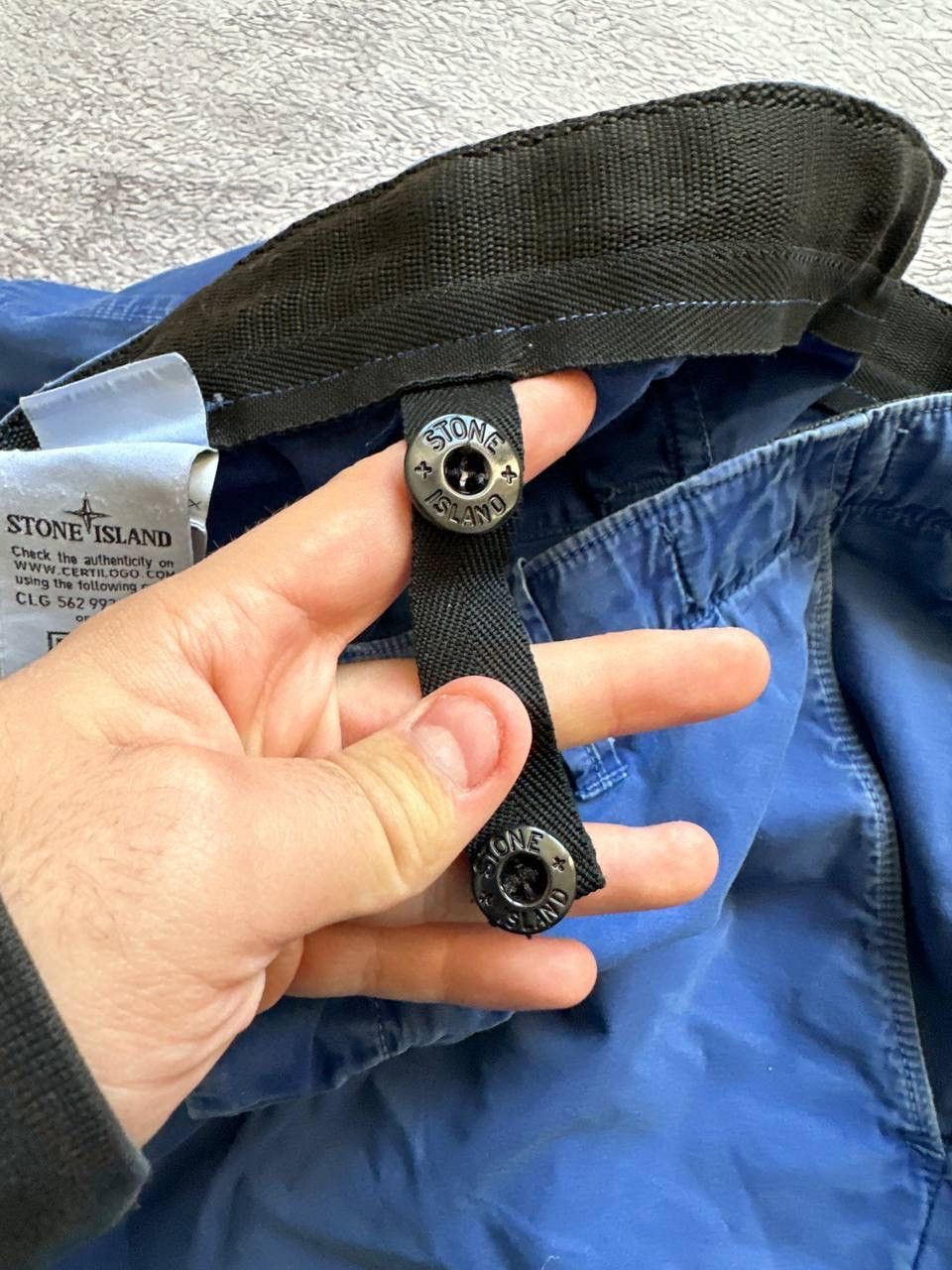 Stone Island Stone Island Shorts Bermuda Blue Cargo 38 Size Rare Size US 38 / EU 54 - 12 Thumbnail