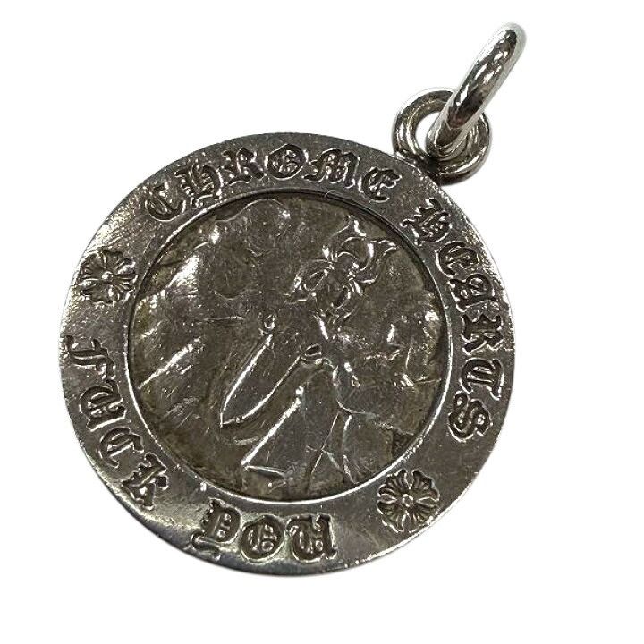 Chrome Hearts CHROME HEARTS ANGEL MEDAL PENDANT necklace silver Size ONE SIZE - 1 Thumbnail