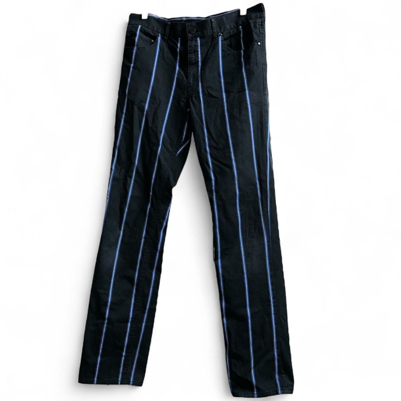 Striped Blue Britpop Pants