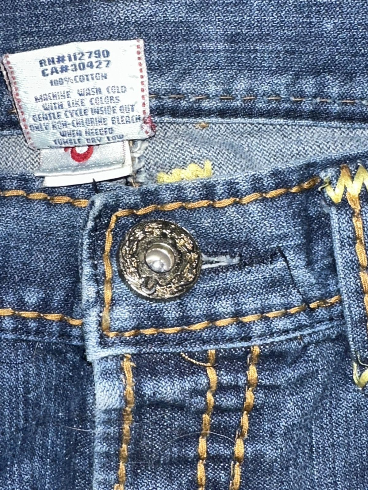 True Religion × Vintage Rare true religion jeans bootcut Size US 34 / EU 50 - 2 Thumbnail