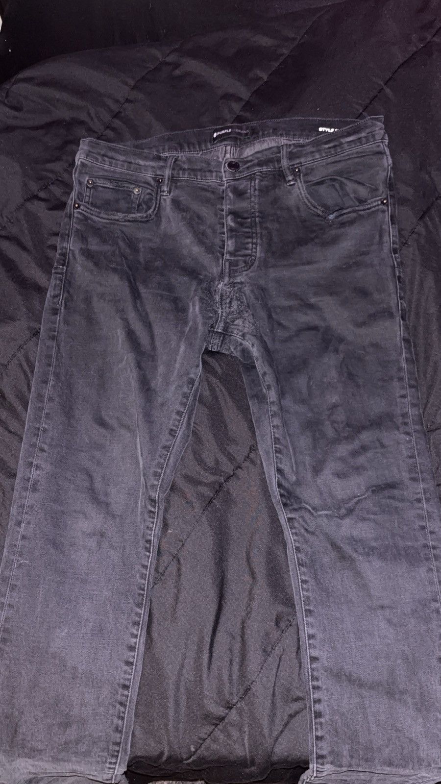 Purple Brand PURPLE BRAND Metalic jeans “Silver” Size US 33 - 1 Thumbnail