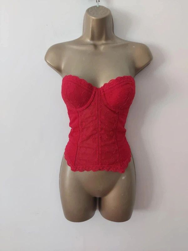 Vintage Vintage corset 36B Size M / US 6-8 / IT 42-44 - 9 Thumbnail