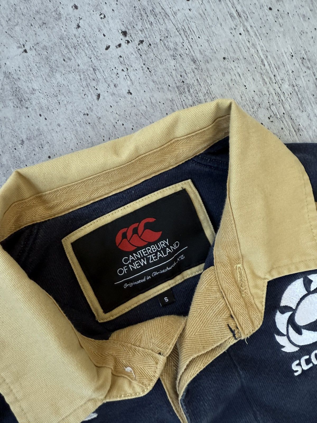 Canterbury of New Zealand × Vintage Vintage Canterbury Scotland Rugby 2011 Long Sleeve Size US S / EU 44-46 / 1 - 10 Thumbnail