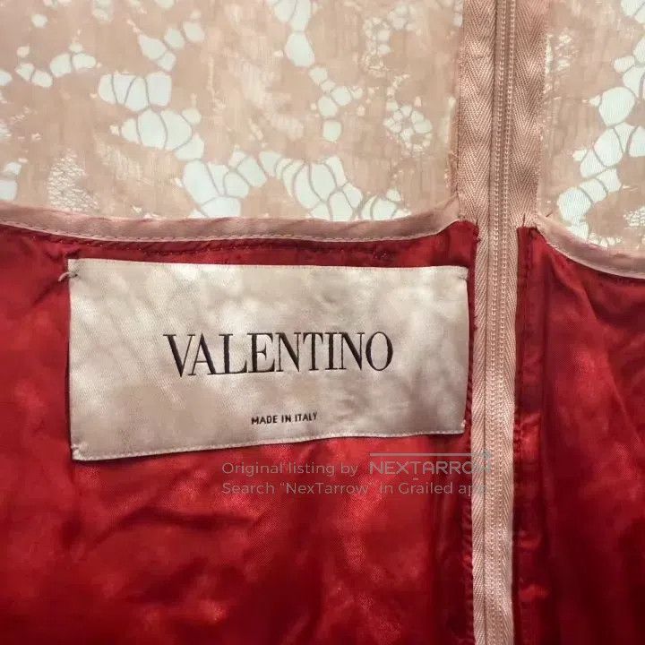Valentino Valentino Color-blocked floral lace panelled sleeveless d Size S / US 4 / IT 40 - 5 Thumbnail