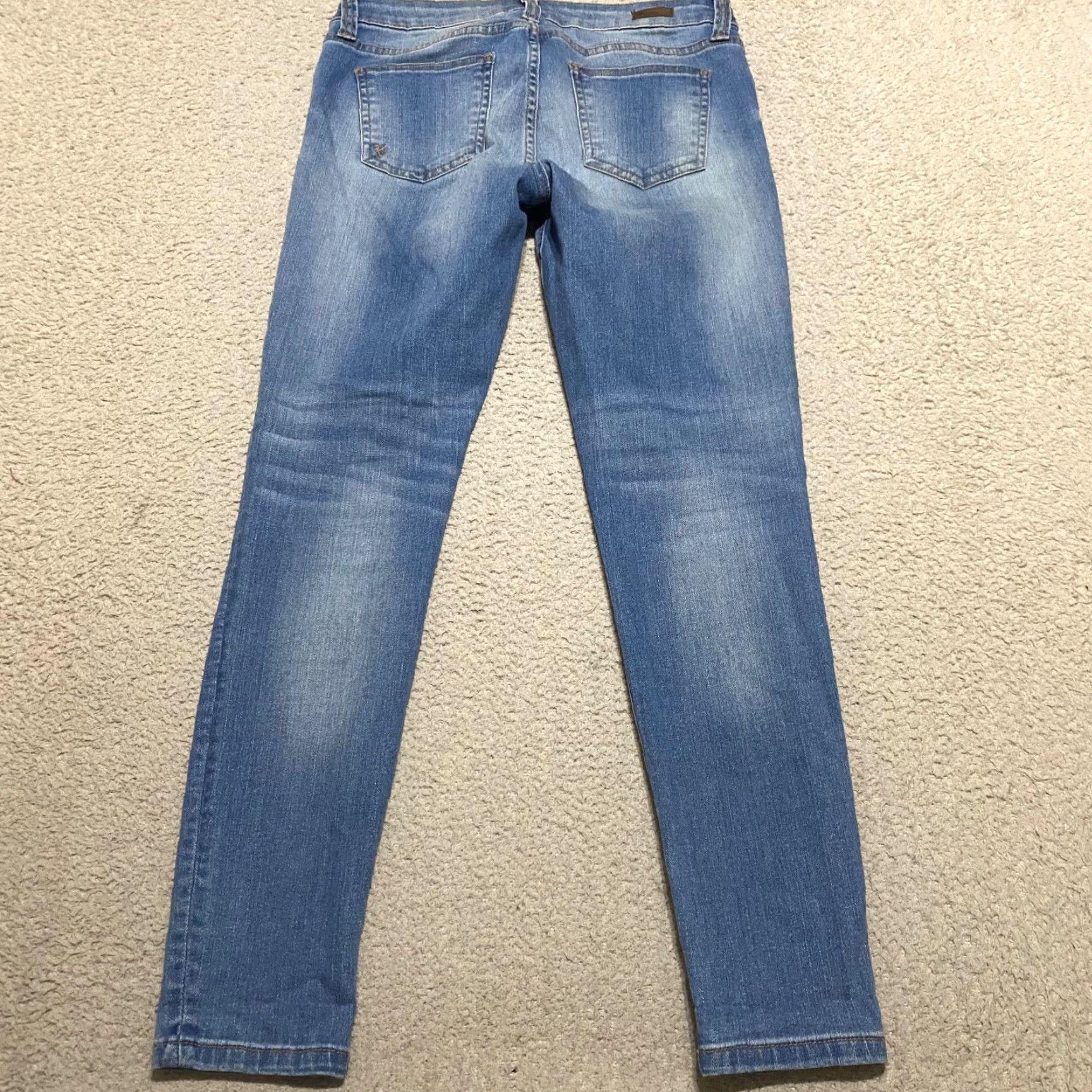 Vintage Kut From The Kloth Jeans Womens Blue Denim Medium Wash Mia Toothpick Skinny 4P Size 27" / US 4 / IT 40 - 2 Thumbnail