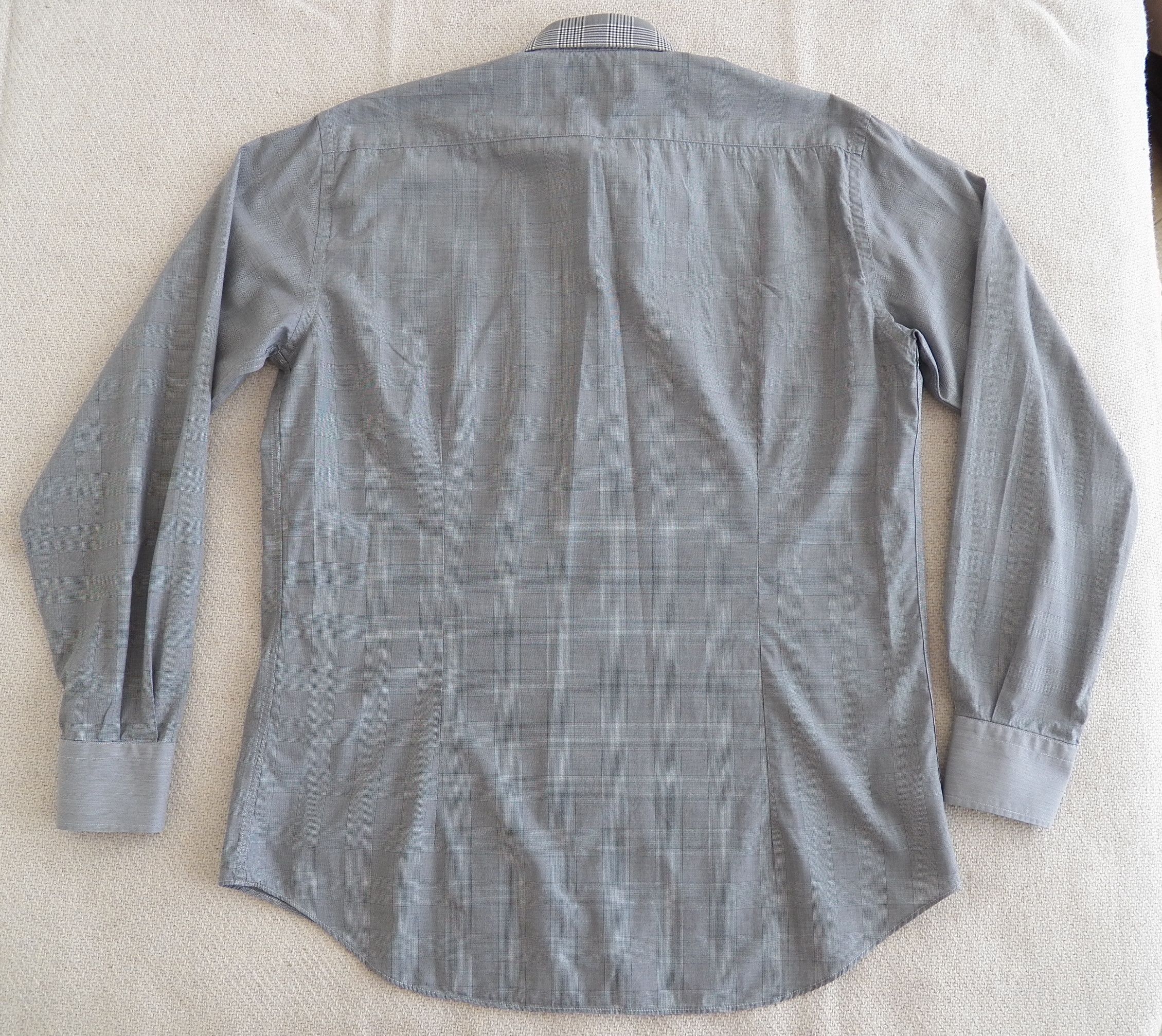 Etro Etro Shirt Size 41 glen plaid check cotton long sleeve slim Size US M / EU 48-50 / 2 - 8 Thumbnail