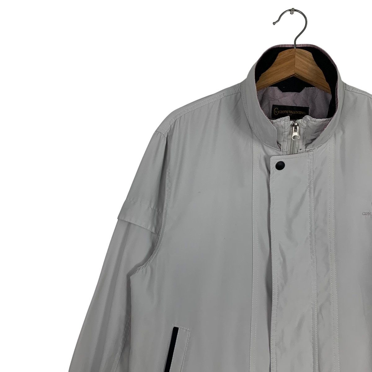 Gianni Valentino GIANNI VALENTINO Embroidery Logo Casual Jacket #0132-C7 Size US M / EU 48-50 / 2 - 4 Thumbnail