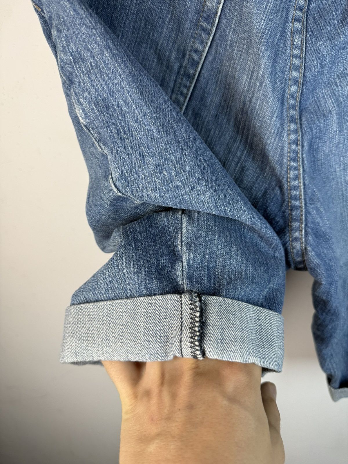 Yves Saint Laurent Denim YSL Shorts Jeans Blue YSL Jeans Shorts Size US 36 / EU 52 - 19 Thumbnail