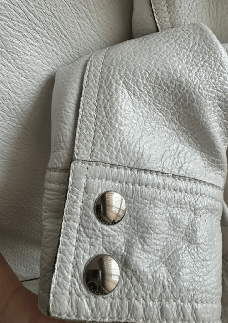 Gucci × Vintage Gucci Biker Jacket Leather Bike Blazer Tom Ford Era EX0002 Size S / US 4 / IT 40 - 9 Thumbnail