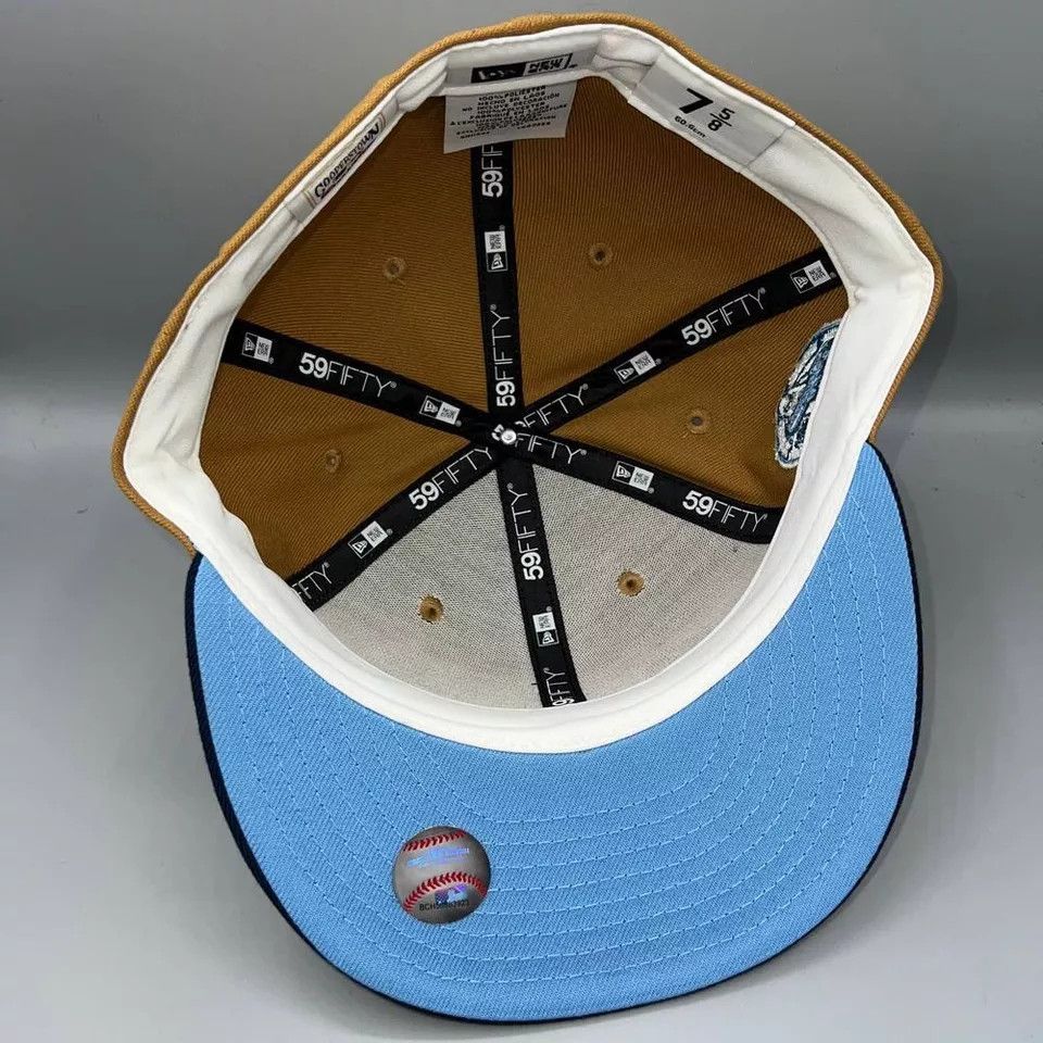 New Era Los Angeles LA Dodgers Hat Men 7 5/8 59Fifty New Era Fitted Size ONE SIZE - 5 Thumbnail