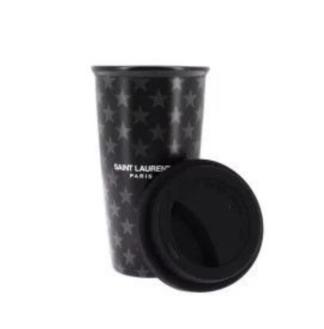 Saint Laurent Paris 🖤🖤🖤Saint Laurent Paris Ceramic Coffee Mug with Stars 🖤🖤🖤 Size ONE SIZE - 3 Thumbnail