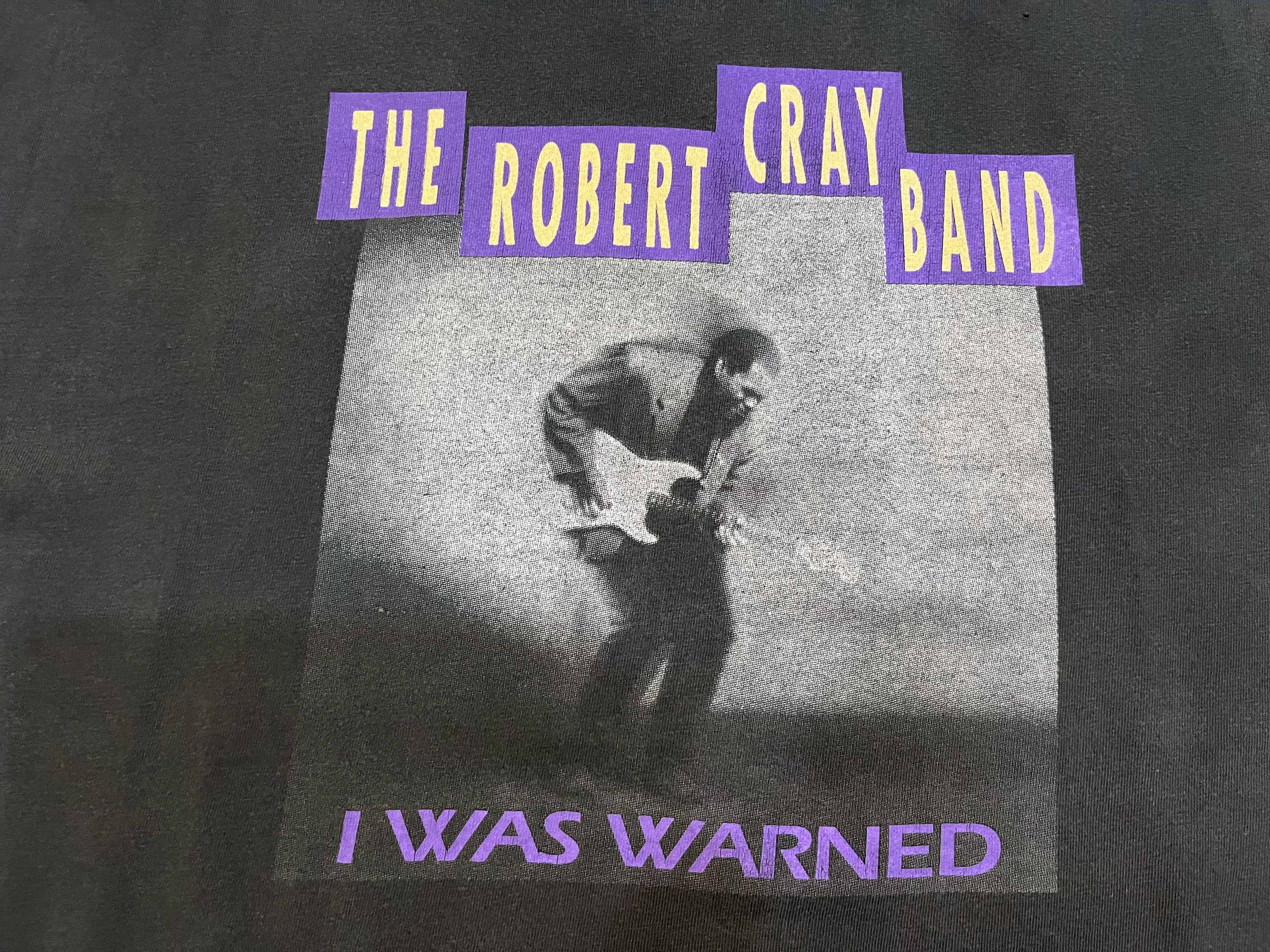 Hanes × Vintage Vintage The Robert Cray Band I Was Warned 92-93 Tour T-Shirt Size US XL / EU 56 / 4 - 2 Thumbnail