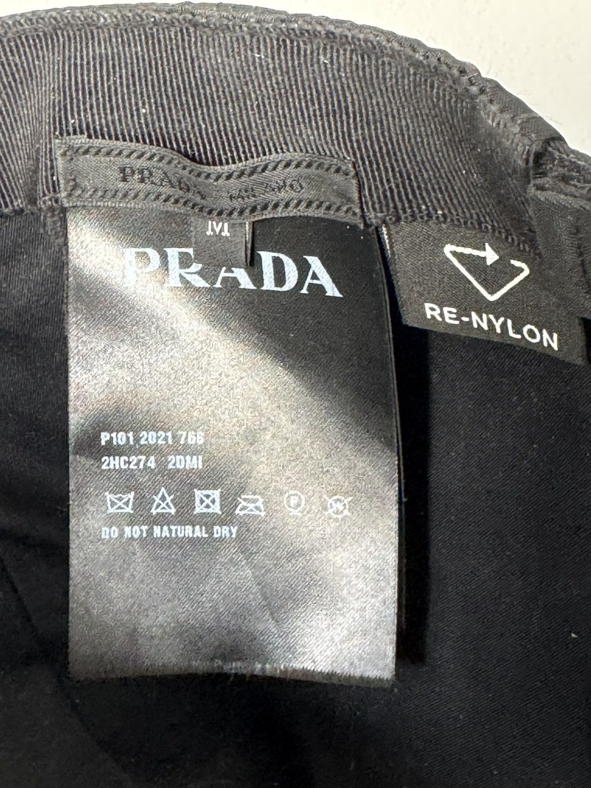 Prada Re-Nylon baseball cap M Size ONE SIZE - 8 Thumbnail