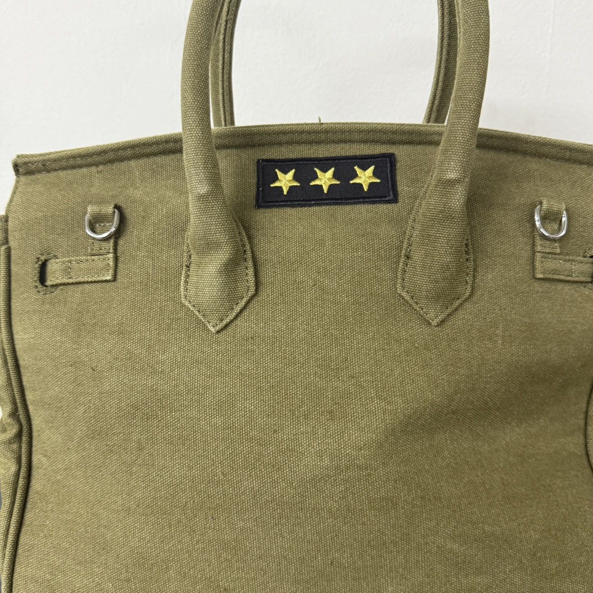 Handmade Limited Crafted Birkin Bag Canvas Custom Hermes Readymade Size ONE SIZE - 7 Thumbnail