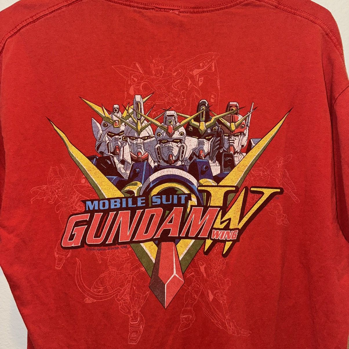 Anime × Other Gundam Wing Mobile Suit Red T Shirt Vintage Size US L / EU 52-54 / 3 - 4 Thumbnail