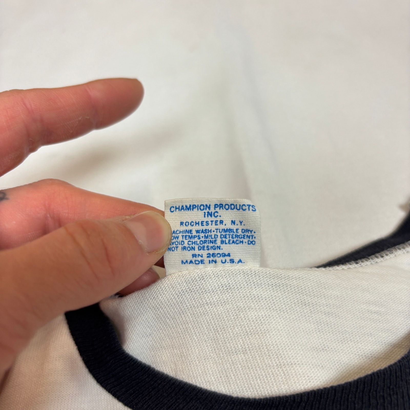 Champion Vintage 70s Champion Blue Bar Providence College Shirt M Size US M / EU 48-50 / 2 - 7 Thumbnail