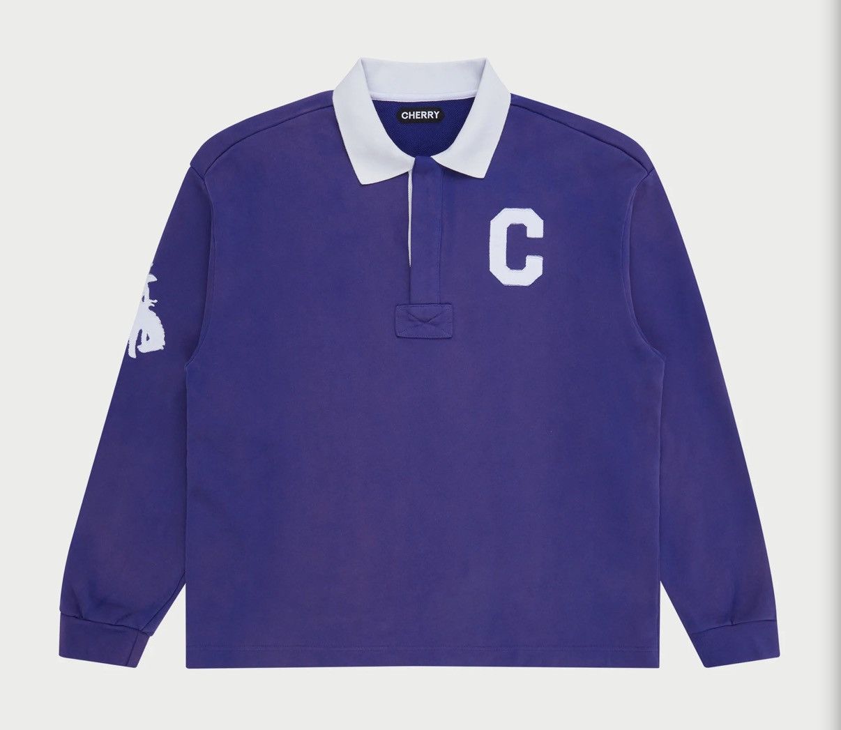 Cherry LA Western Rugby Polo Size US L / EU 52-54 / 3 - 1 Thumbnail