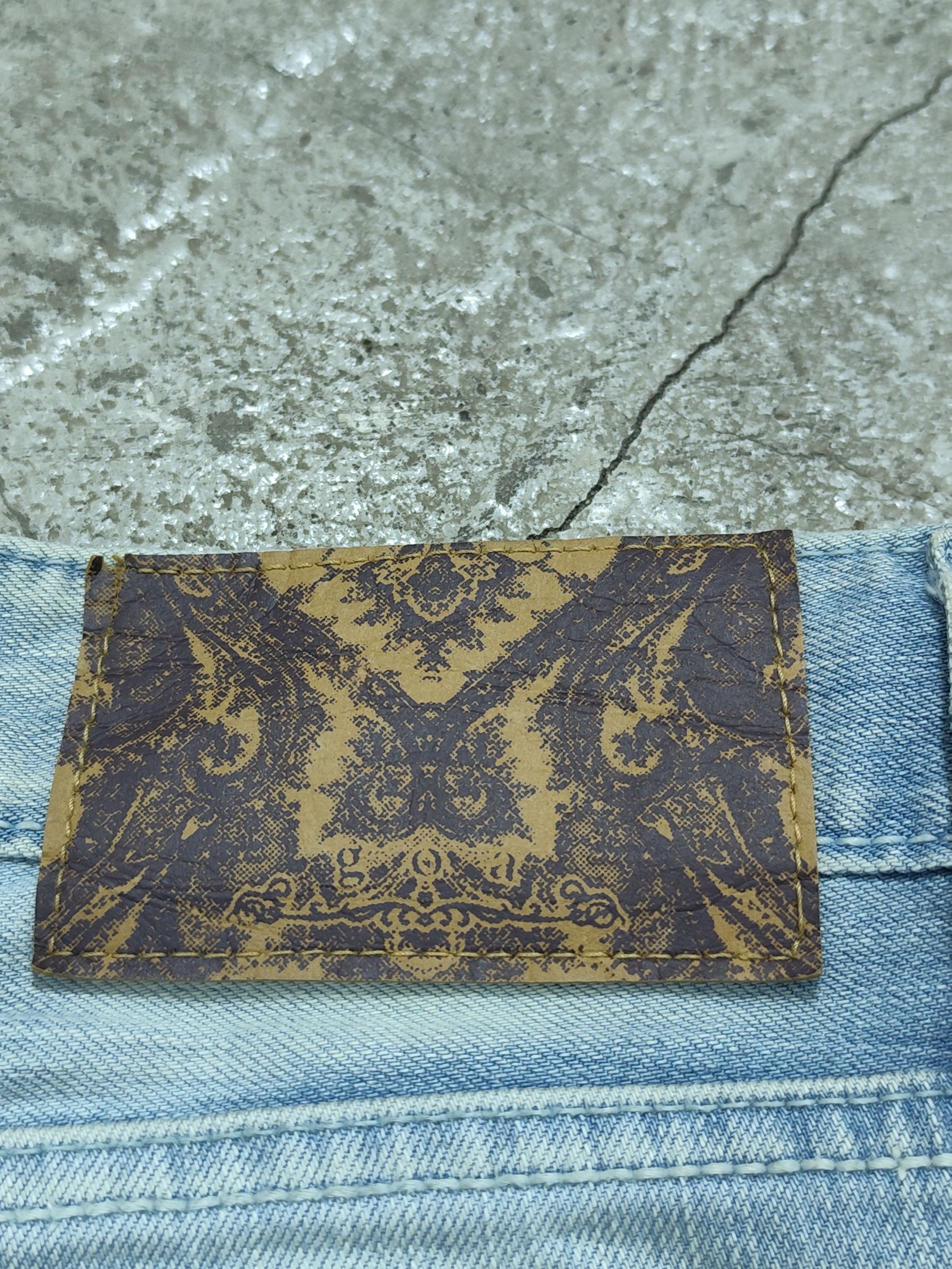 GOA Vintage GOA blue faded jeans Size 29" - 7 Thumbnail