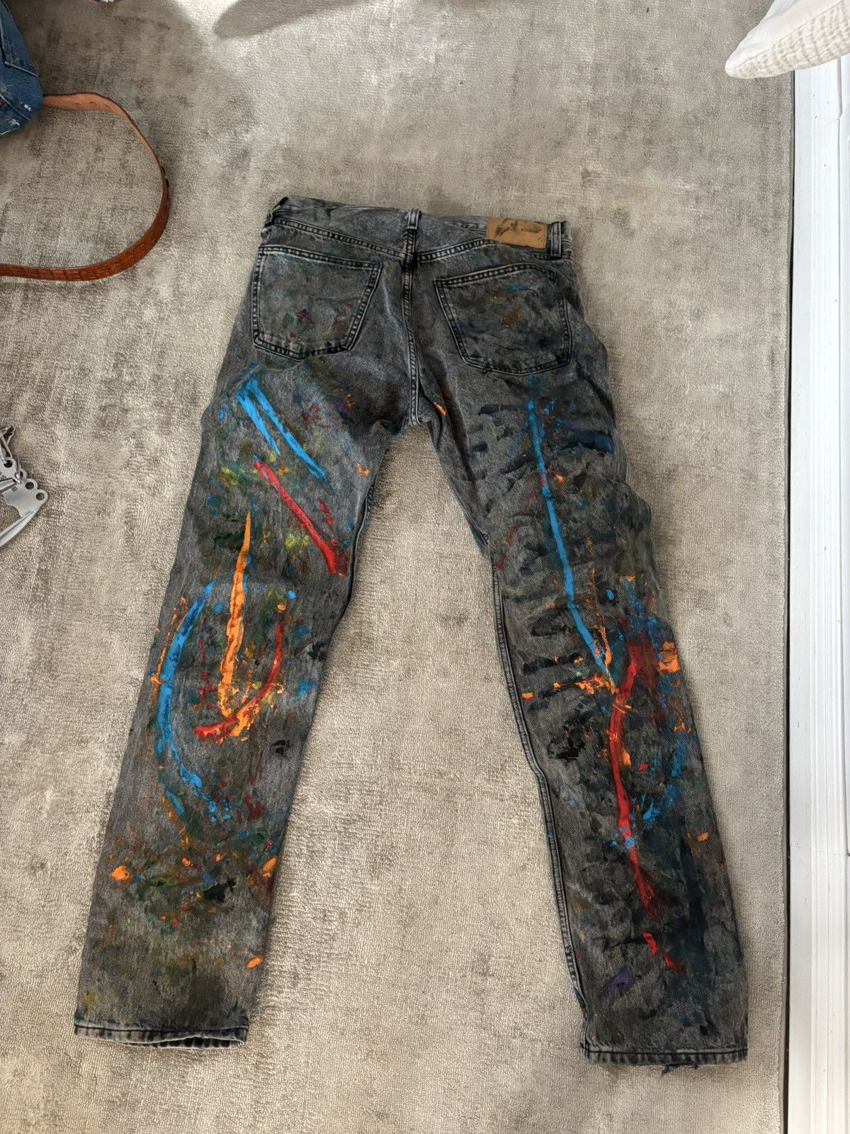 Calvin Klein Calvin Klein~Handcrafted art jeans Size US 31 - 2 Thumbnail
