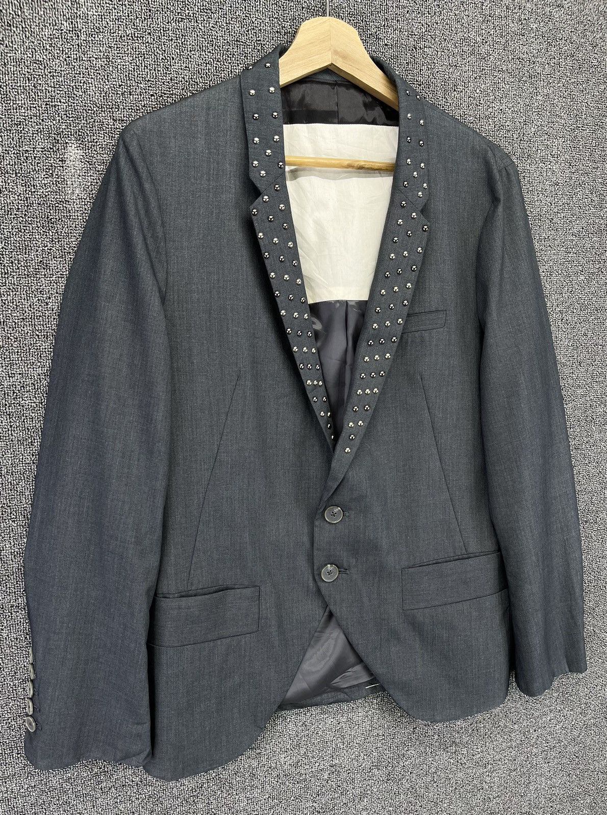 PPFM Vintage PPFM Spike Punk Rare Blazer Coats Jacket Size US M / EU 48-50 / 2 - 2 Thumbnail