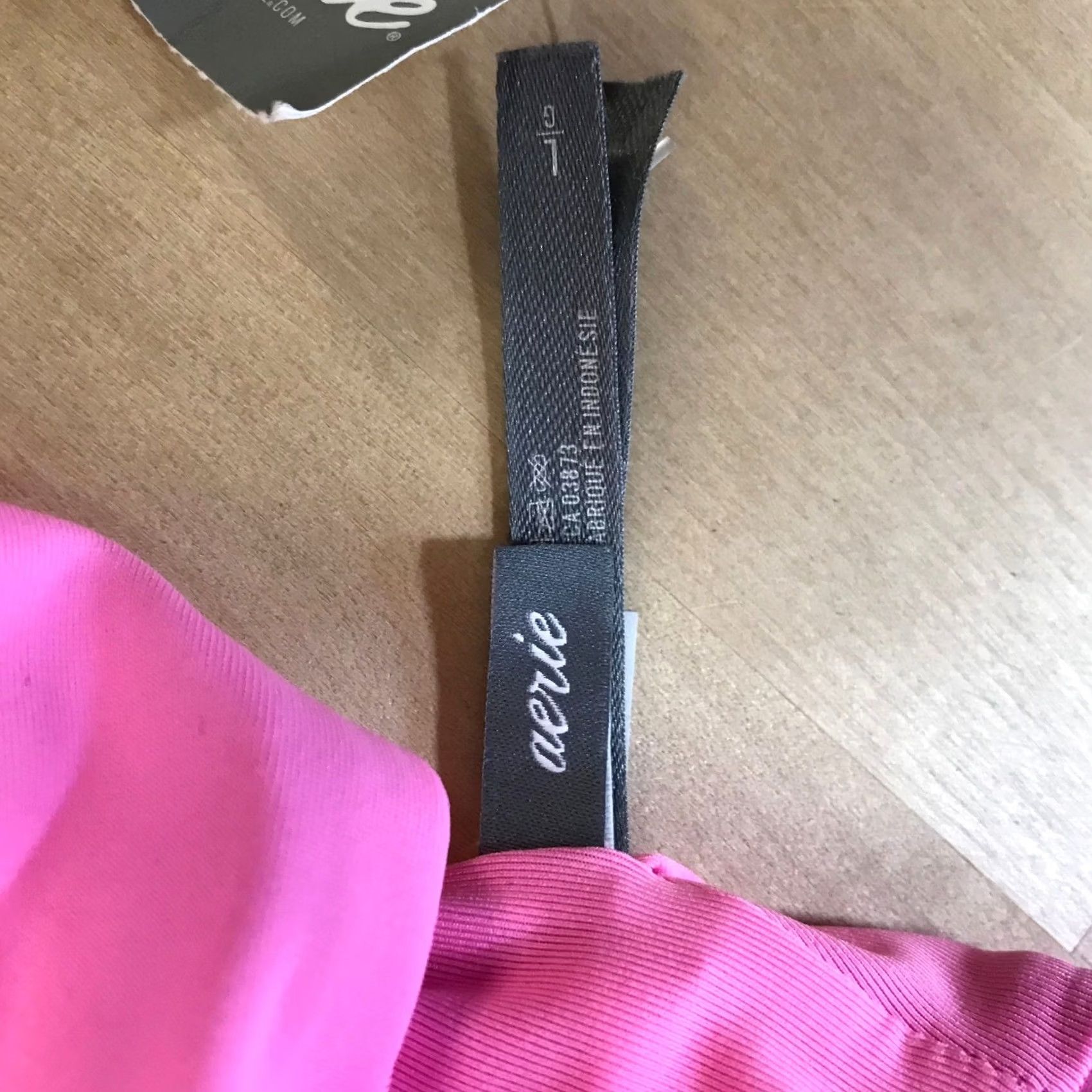 Vintage Aerie Pink Tie Bikini Swim Top Wrap Adjustable Straps Large Size Size L / US 10 / IT 46 - 7 Thumbnail
