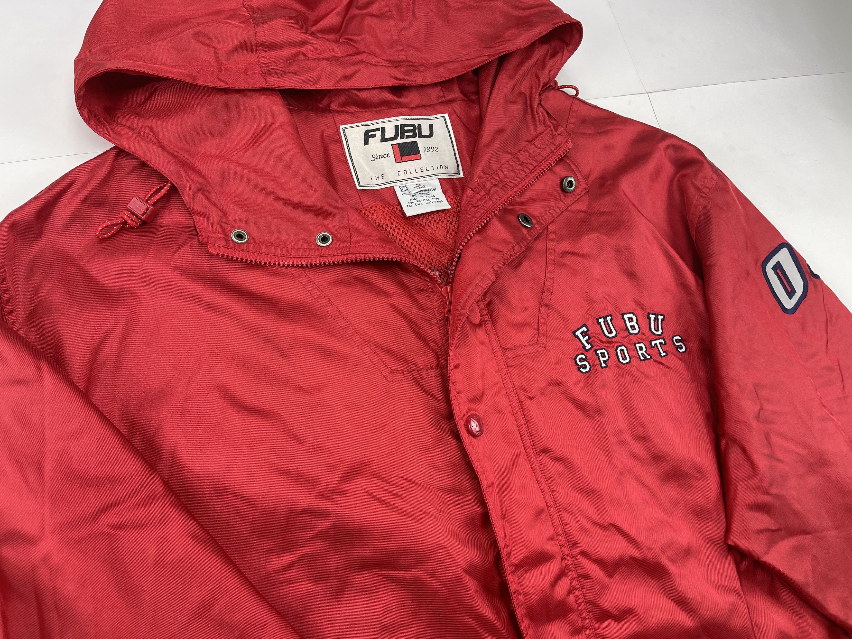 Fubu FUBU tracksuit, baggy track suit jacket and pants set 90s XL Size US XL / EU 56 / 4 - 17 Thumbnail