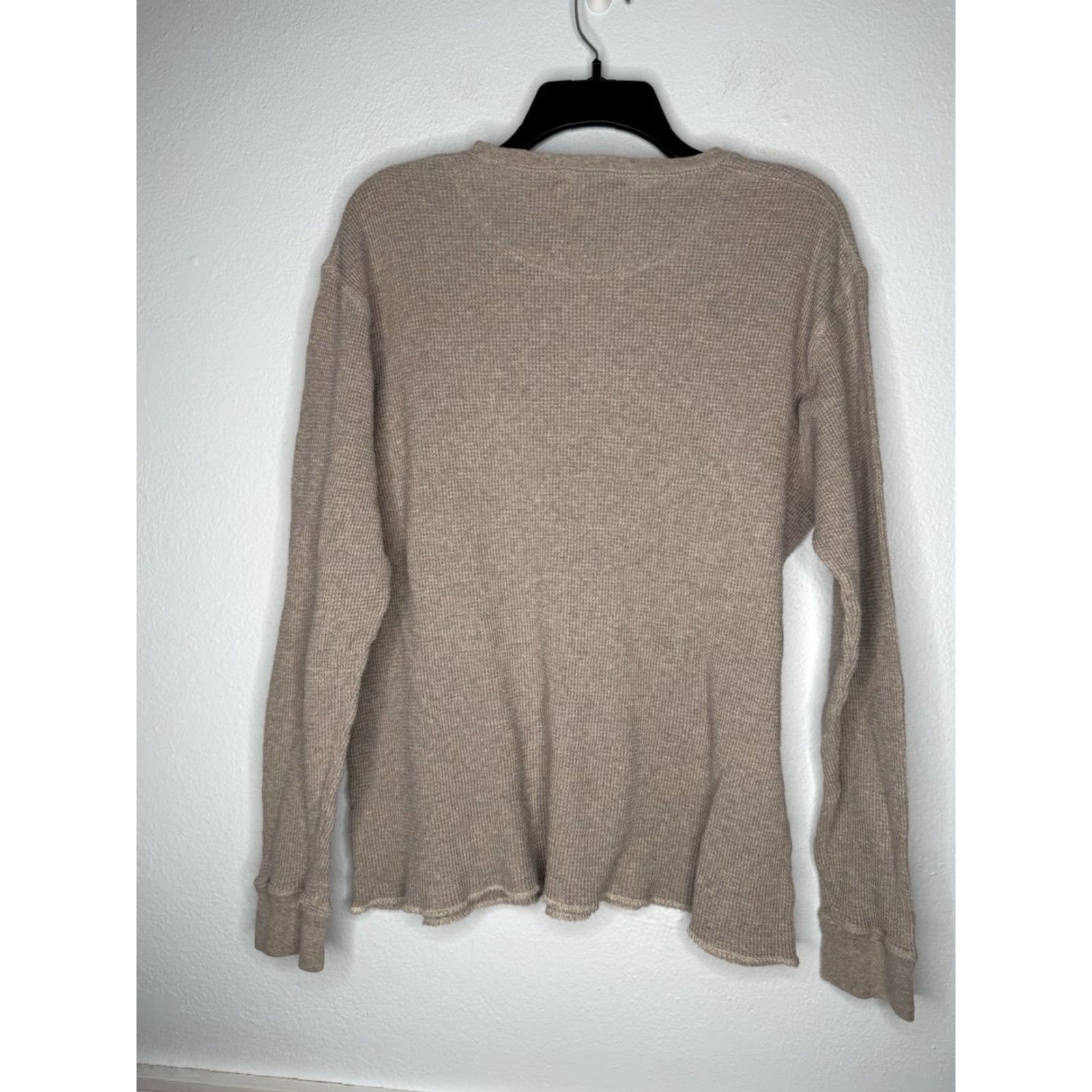 Polo Ralph Lauren VINTAGE Polo Ralph Lauren Casual Shirt Mens Medium Thermal Undershirt Gray Long Sleeve Knit Cotton Logo Classic Designer Sleepshirt Size US M / EU 48-50 / 2 - 2 Thumbnail