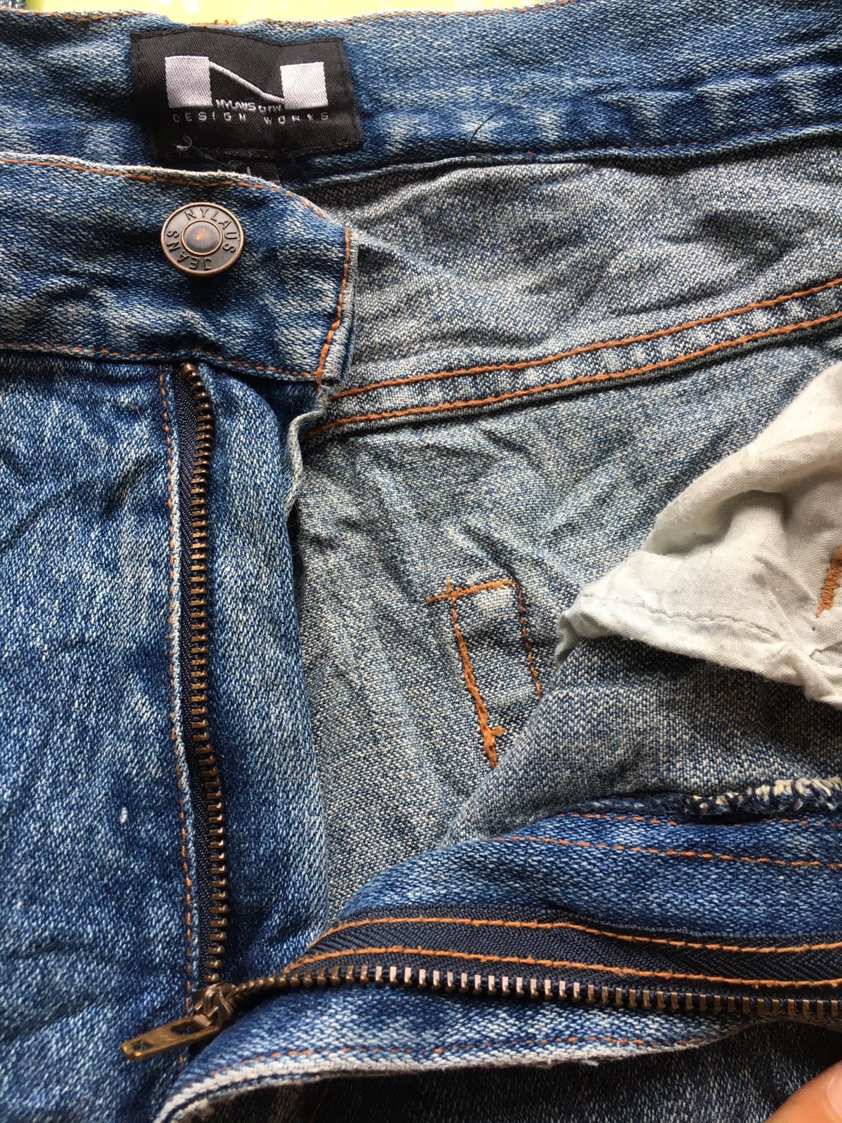 Japanese Brand Nylaus design work Size US 32 / EU 48 - 13 Thumbnail